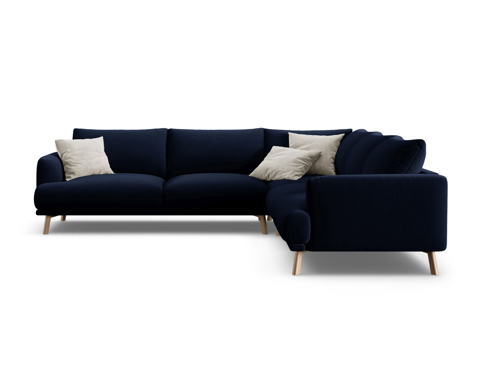 5-Sitzer Ecksofa Symmetric Naomi in Royal Blue-Salvador präsentiert im Onlineshop von KAQTU Design AG. Ecksofa ist von Micadoni