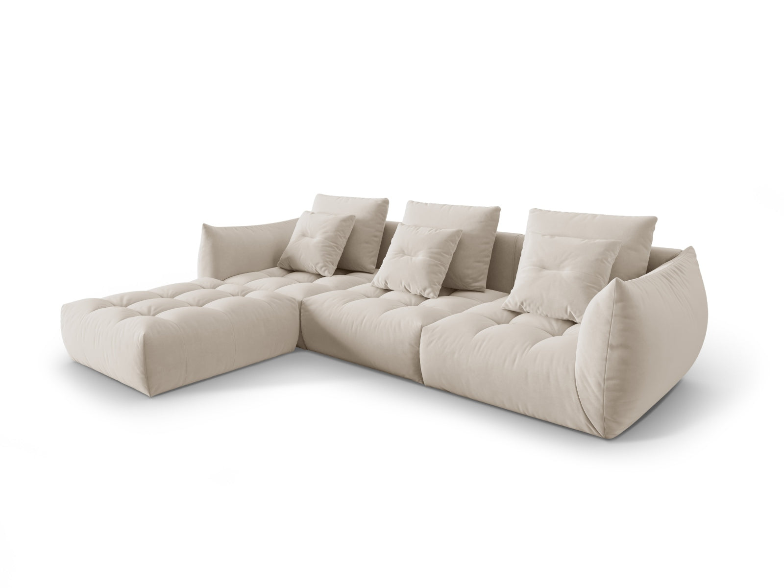 Erleben Sie das Bloom Velour Modular Sofa 2 Sitzer von Micadoni – stilvolles Design, optimaler Komfort und flexible Gestaltung für Ihr Wohnambiente.