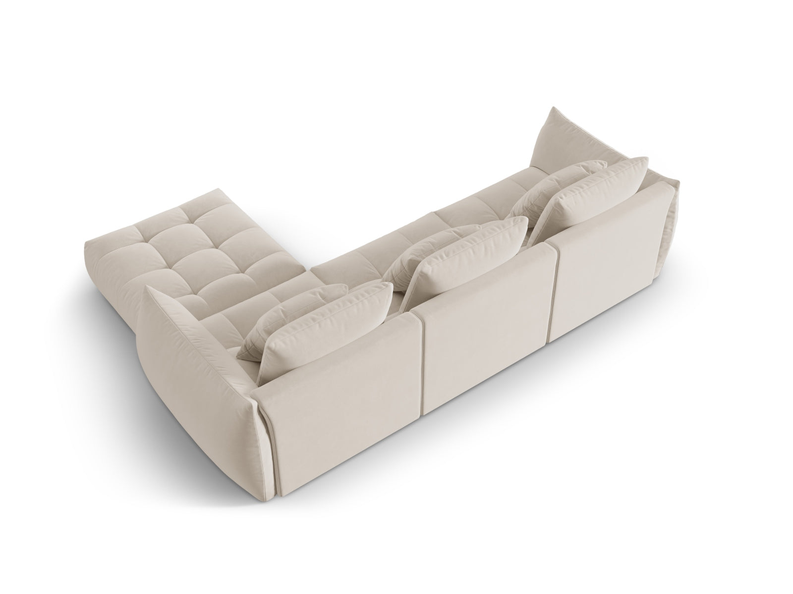 Entdecken Sie das Bloom Velour Modular Sofa 2 Sitzer von Micadoni – elegantes Design, hervorragender Komfort und vielseitige Anpassungsmöglichkeiten für Ihr Zuhause.