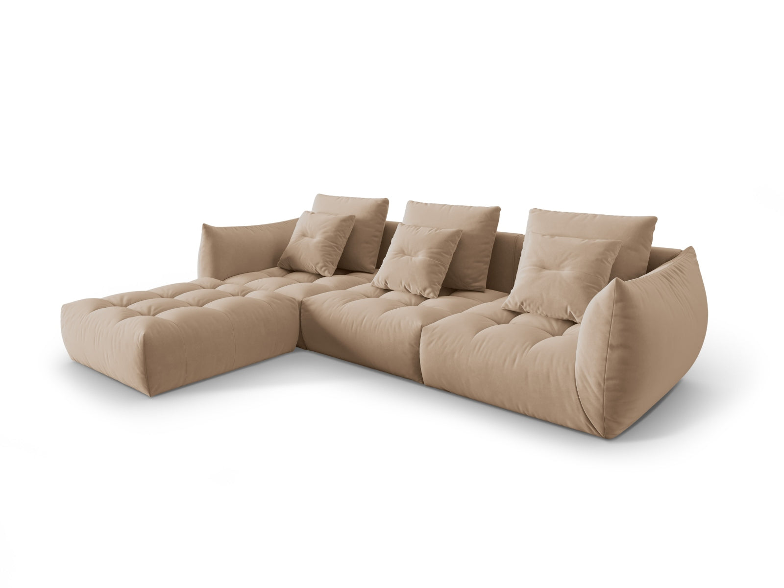 Erleben Sie das Bloom Velour Modular Sofa 2 Sitzer von Micadoni – stilvolles Design, optimaler Komfort und flexible Gestaltung für Ihr Wohnambiente.