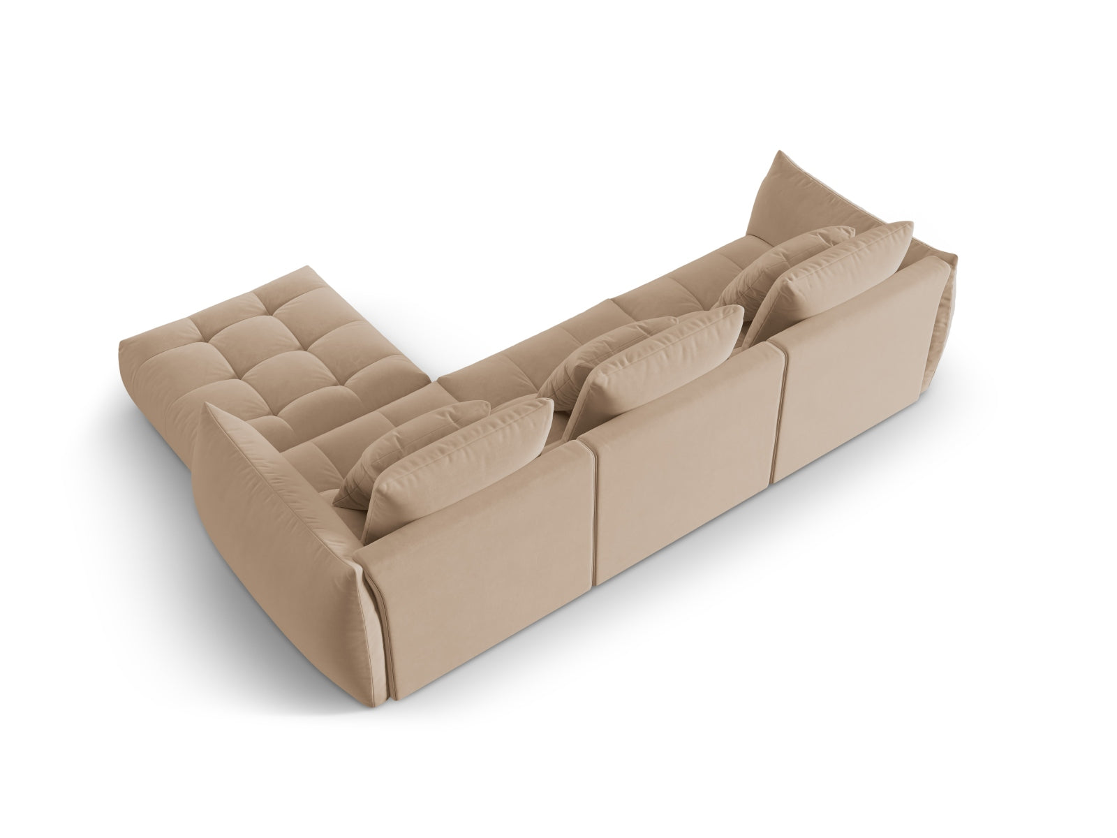 Entdecken Sie das Bloom Velour Modular Sofa 2 Sitzer von Micadoni – elegantes Design, hervorragender Komfort und vielseitige Anpassungsmöglichkeiten für Ihr Zuhause.