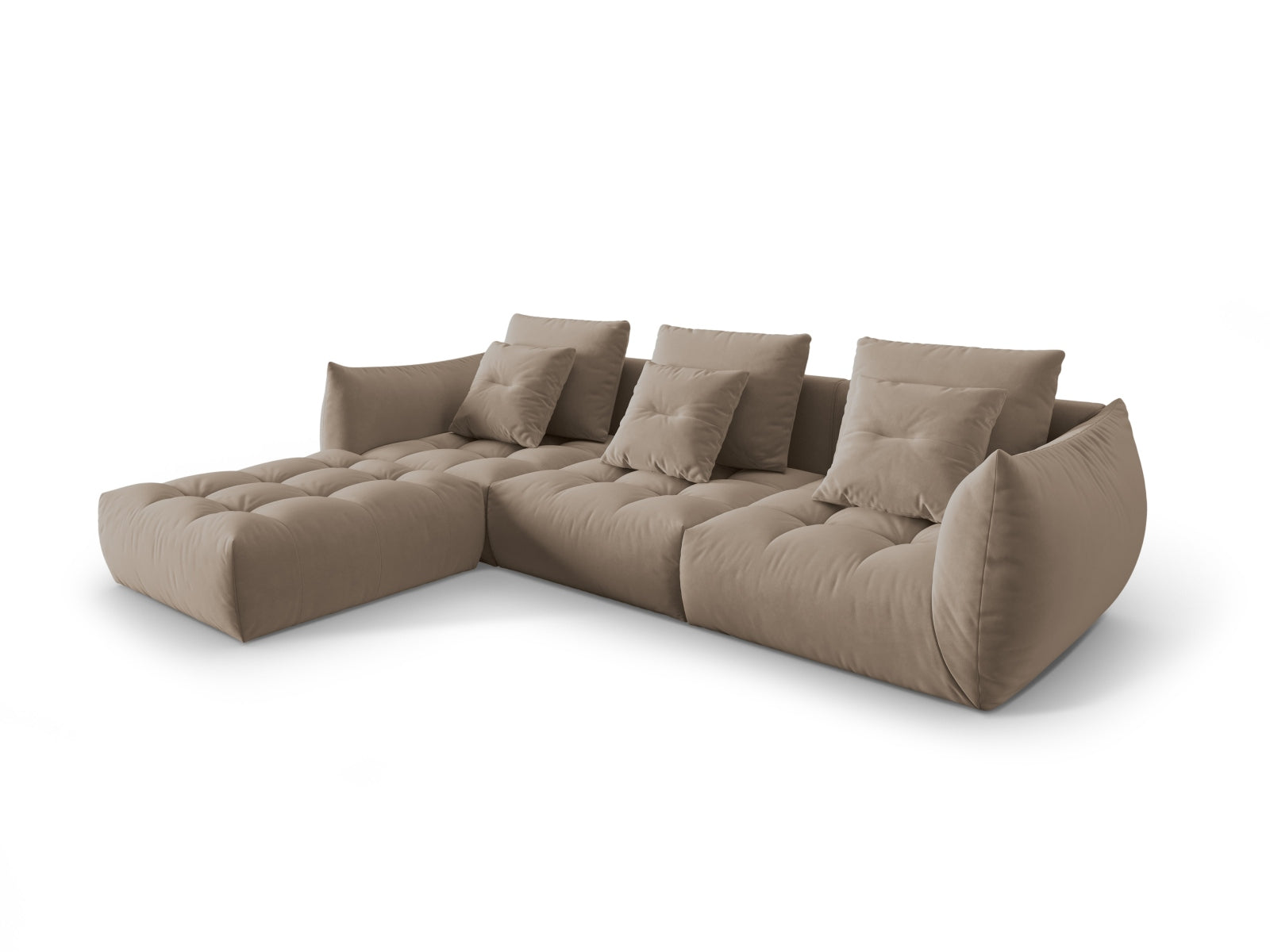 Erleben Sie das Bloom Velour Modular Sofa 2 Sitzer von Micadoni – stilvolles Design, optimaler Komfort und flexible Gestaltung für Ihr Wohnambiente.