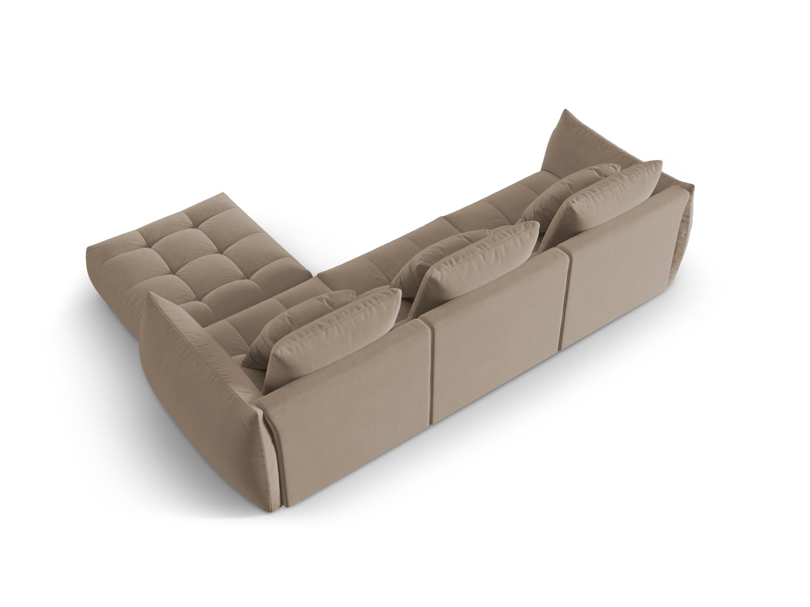 Entdecken Sie das Bloom Velour Modular Sofa 2 Sitzer von Micadoni – elegantes Design, hervorragender Komfort und vielseitige Anpassungsmöglichkeiten für Ihr Zuhause.