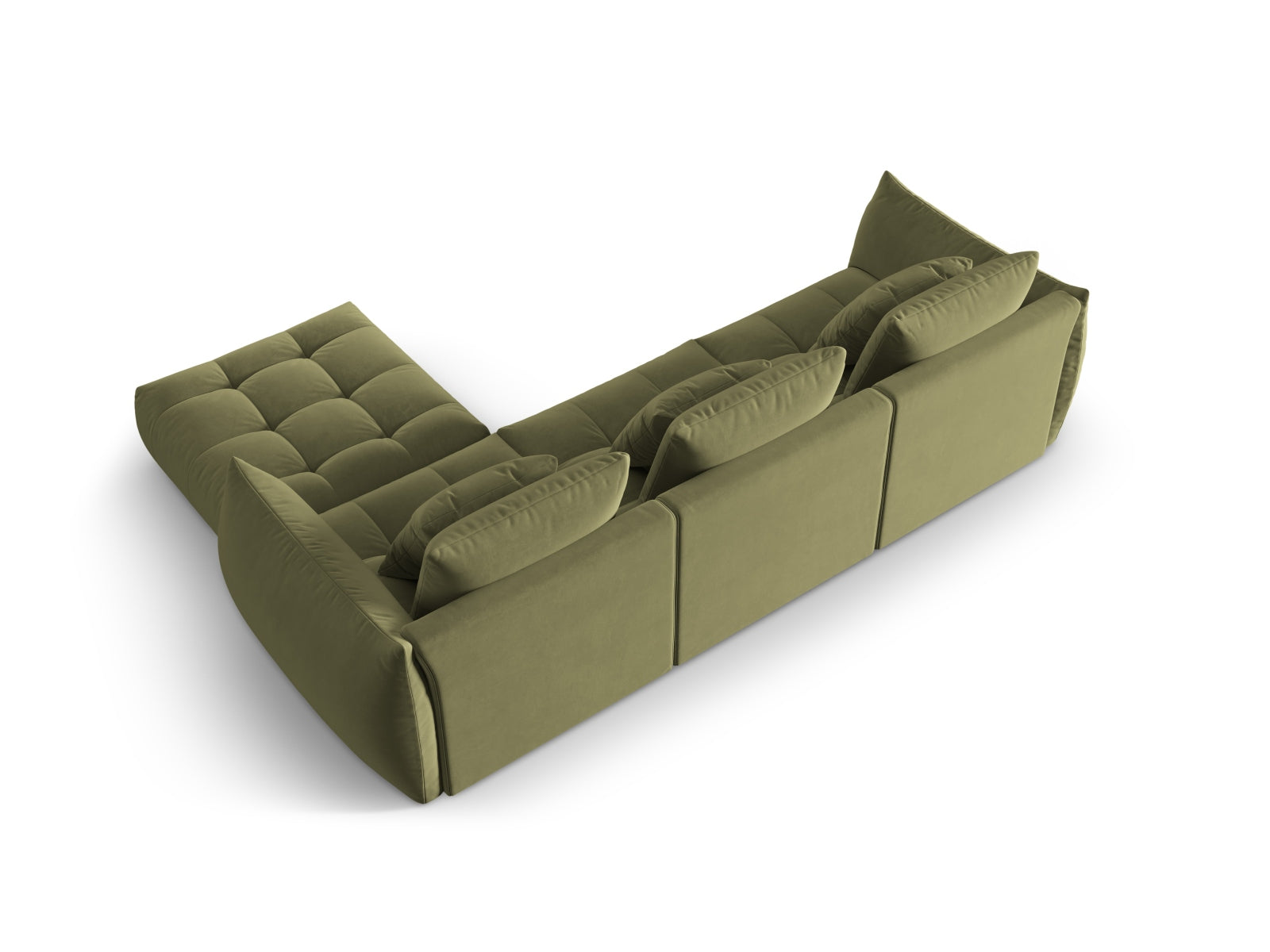 Entdecken Sie das Bloom Velour Modular Sofa 2 Sitzer von Micadoni – elegantes Design, hervorragender Komfort und vielseitige Anpassungsmöglichkeiten für Ihr Zuhause.