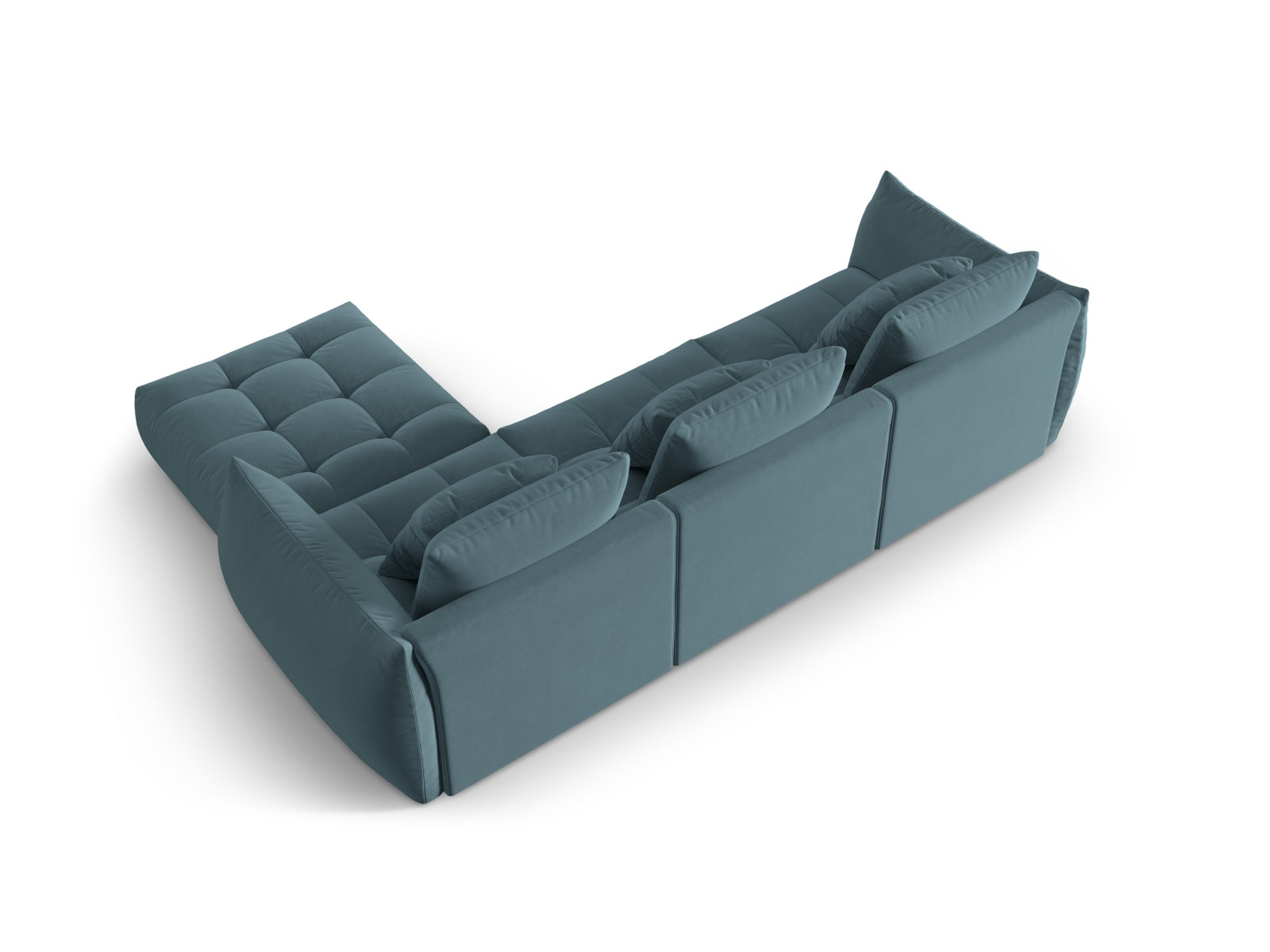 Entdecken Sie das Bloom Velour Modular Sofa 2 Sitzer von Micadoni – ein elegantes, modernes Möbelstück, das Komfort und Stil in Ihr Zuhause bringt.
