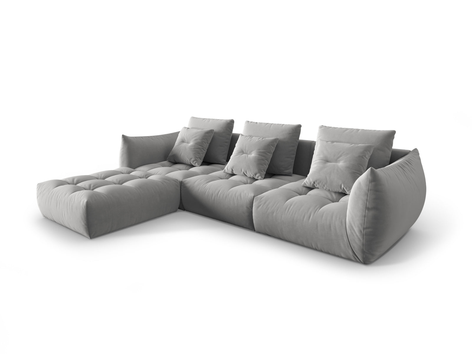Erleben Sie das Bloom Velour Modular Sofa 2 Sitzer von Micadoni – stilvolles Design, optimaler Komfort und flexible Gestaltung für Ihr Wohnambiente.