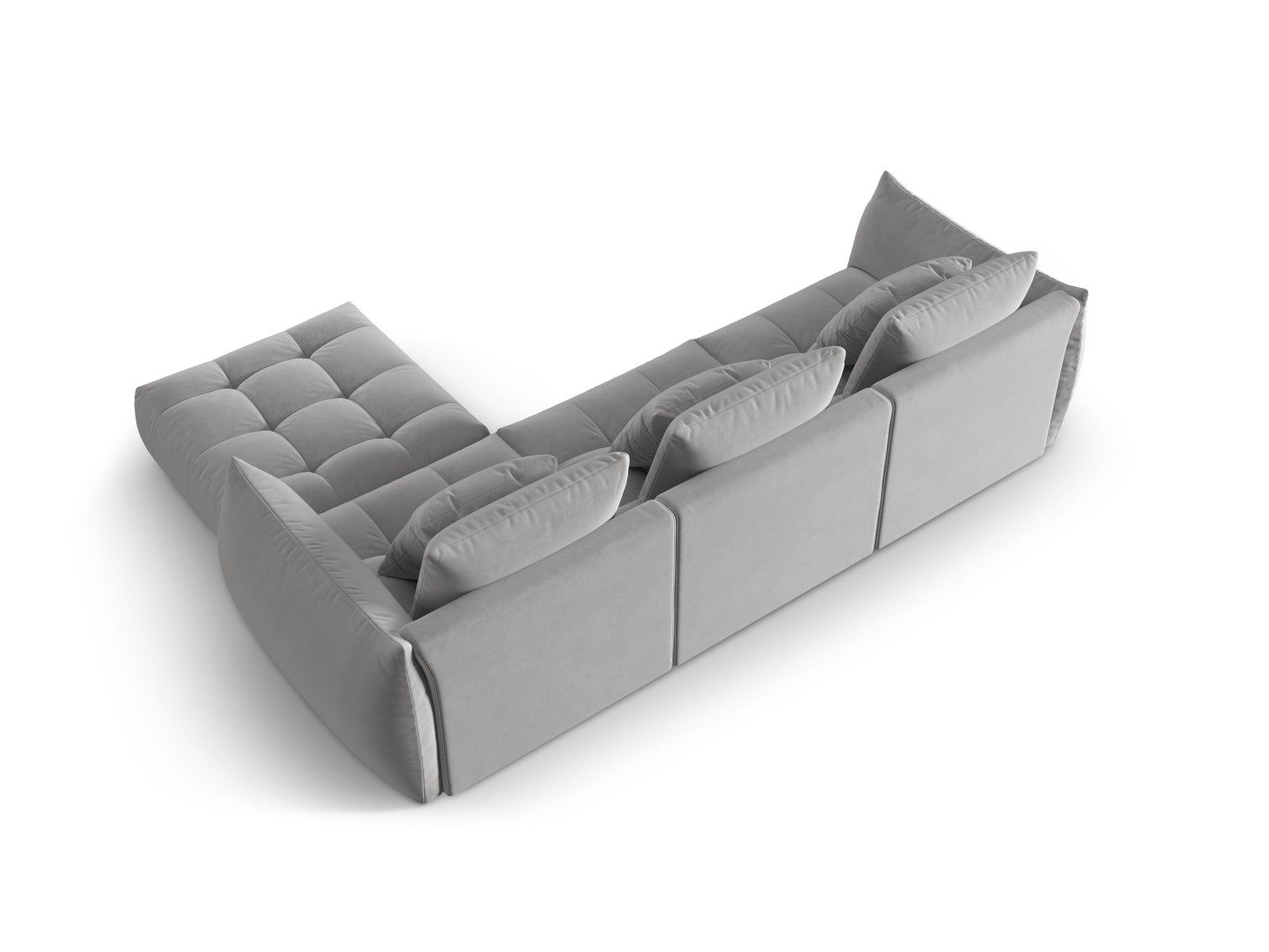 Entdecken Sie das Bloom Velour Modular Sofa 2 Sitzer von Micadoni – elegantes Design, hervorragender Komfort und vielseitige Anpassungsmöglichkeiten für Ihr Zuhause.