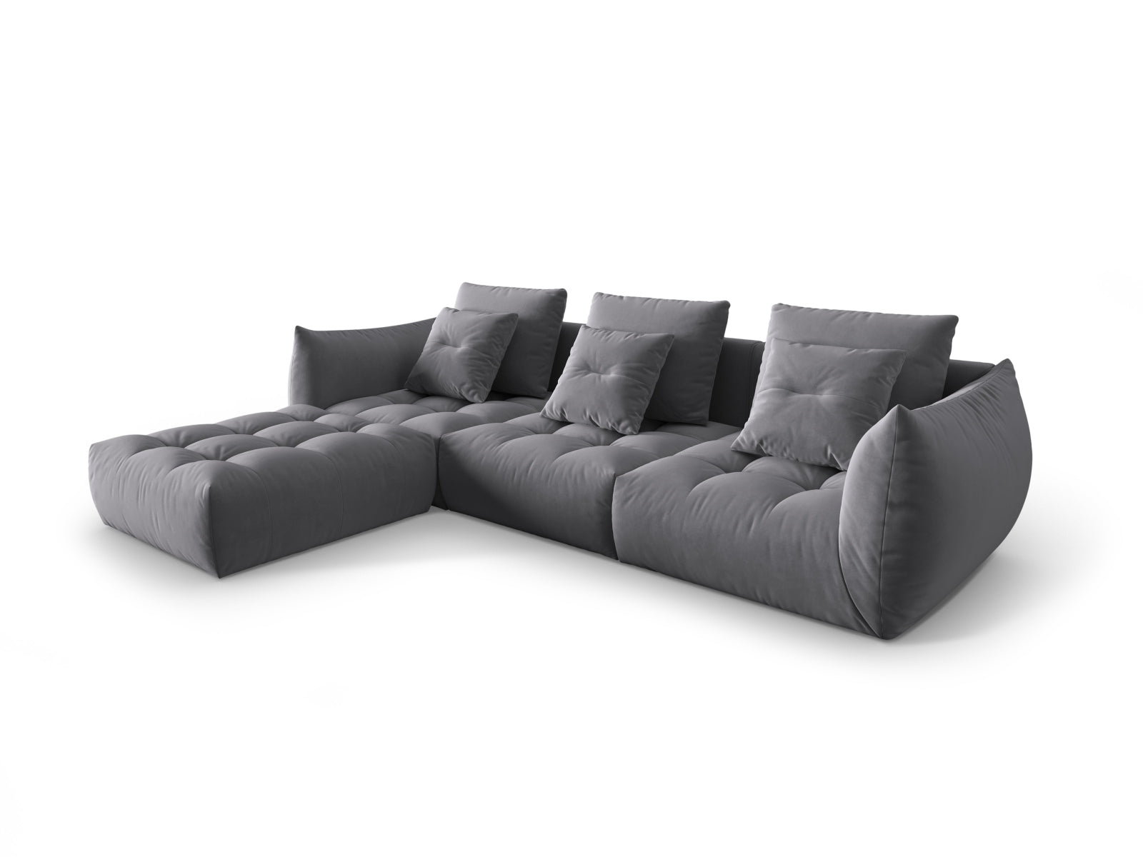 Erleben Sie das Bloom Velour Modular Sofa 2 Sitzer von Micadoni – stilvolles Design, optimaler Komfort und flexible Gestaltung für Ihr Wohnambiente.
