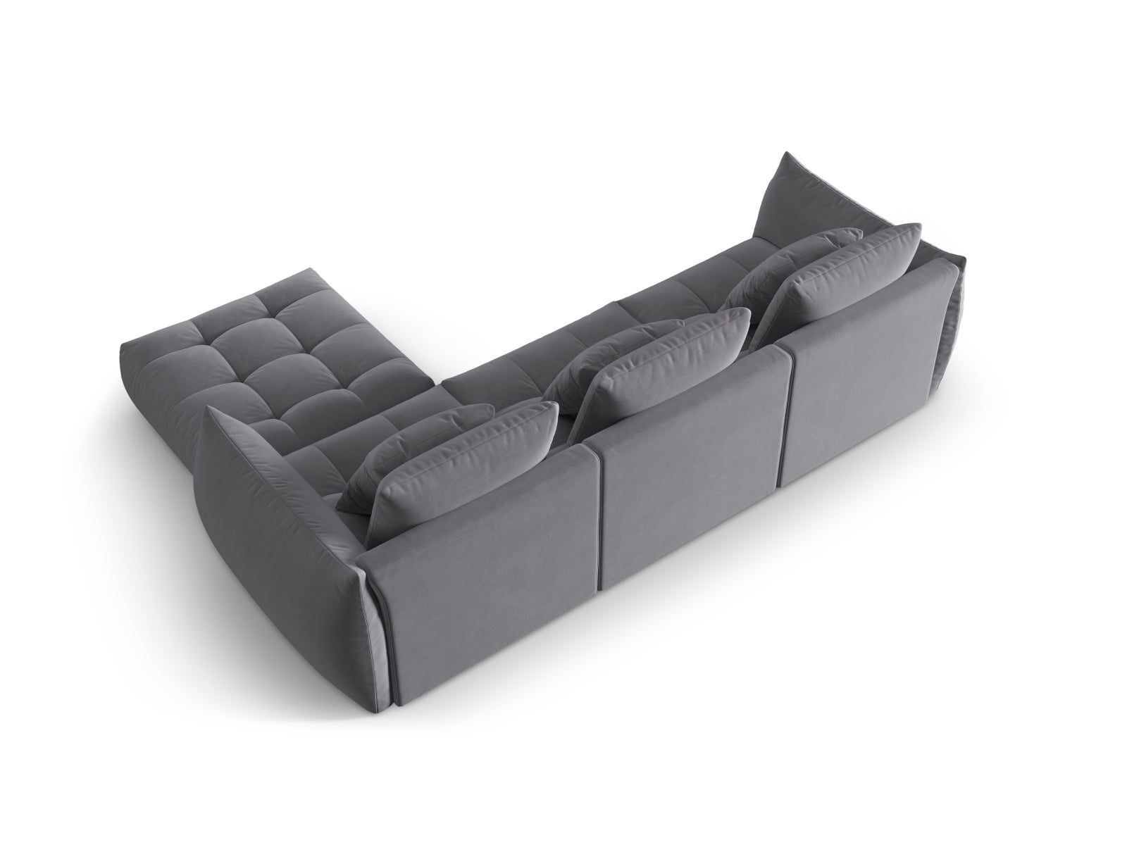 Entdecken Sie das Bloom Velour Modular Sofa 2 Sitzer von Micadoni – elegantes Design, hervorragender Komfort und vielseitige Anpassungsmöglichkeiten für Ihr Zuhause.