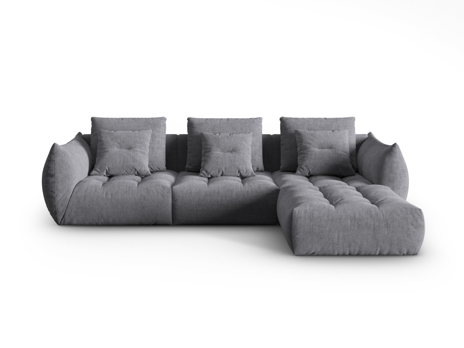 Bloom Modular Sofa 2 Sitzer in Grey präsentiert im Onlineshop von KAQTU Design AG. L-Sofa rechts ist von Micadoni