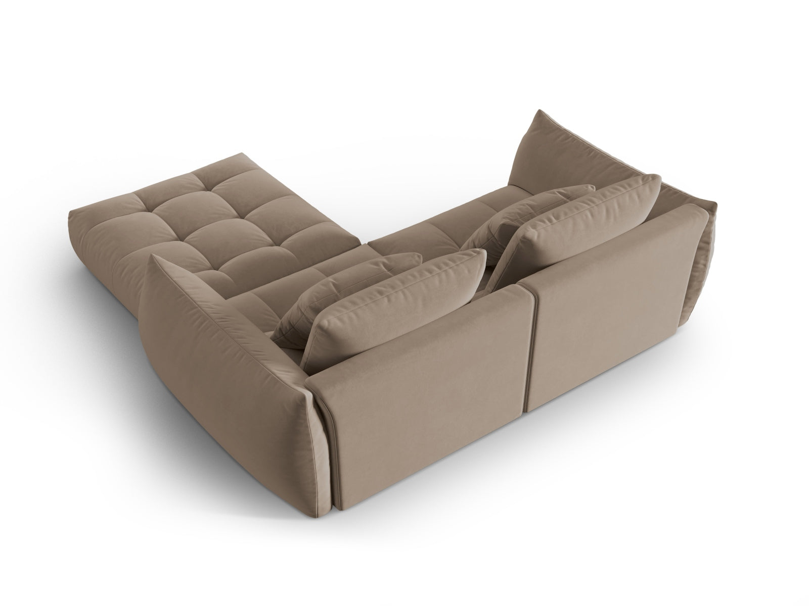 Entdecken Sie das Bloom Velour Modular Sofa 3 Sitzer von Micadoni – elegantes Design, hervorragender Komfort und vielseitige Anpassungsmöglichkeiten für Ihr Zuhause.