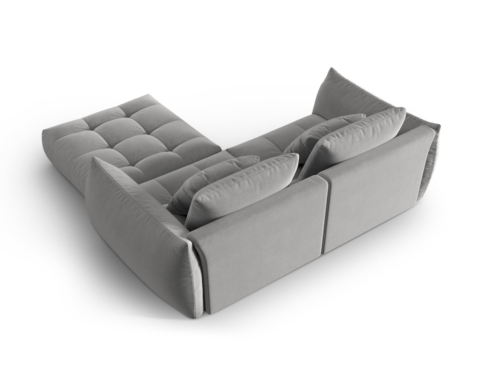 Entdecken Sie das Bloom Velour Modular Sofa 3 Sitzer von Micadoni – elegantes Design, hervorragender Komfort und vielseitige Anpassungsmöglichkeiten für Ihr Zuhause.