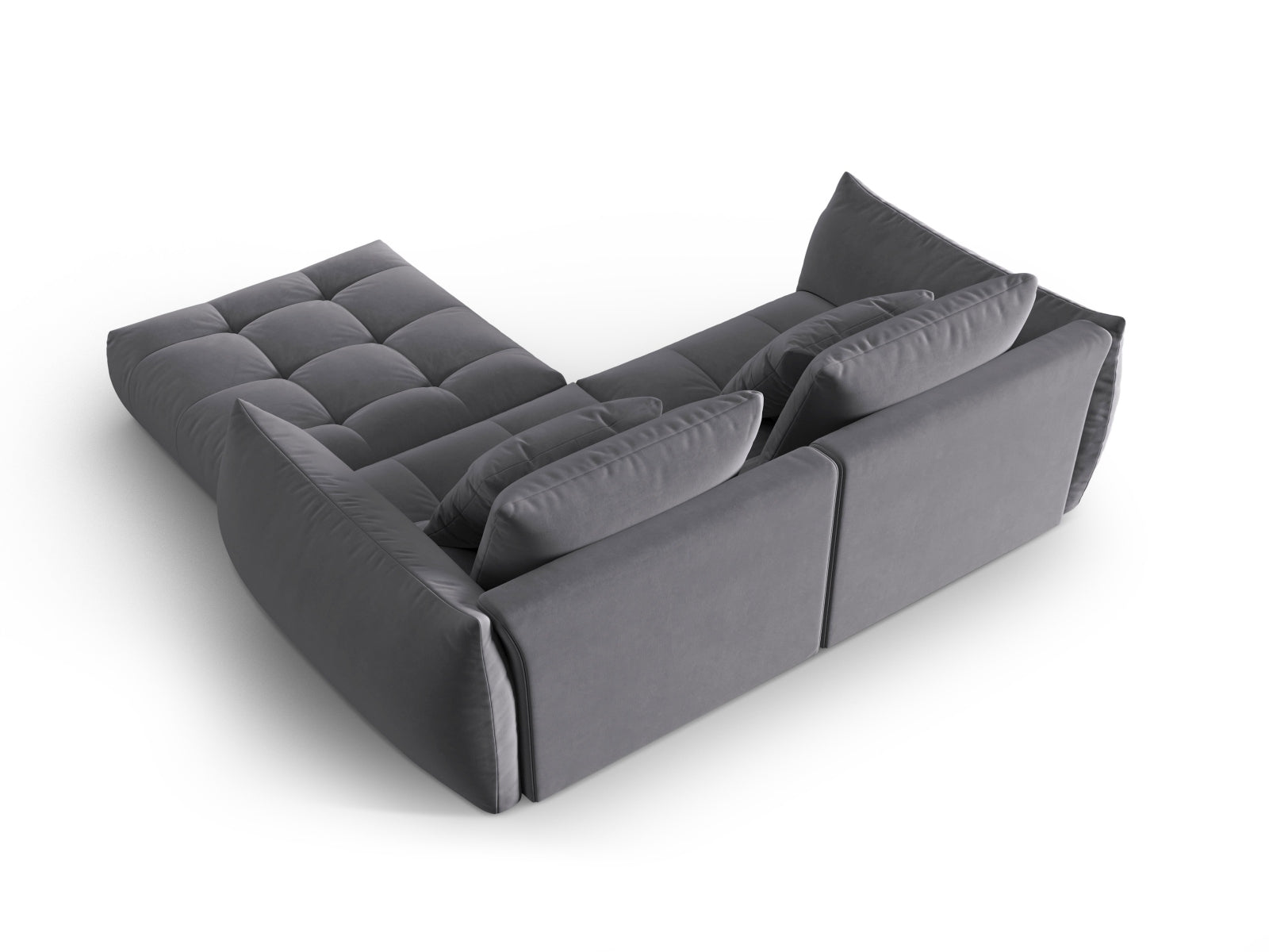 Entdecken Sie das Bloom Velour Modular Sofa 3 Sitzer von Micadoni – elegantes Design, hervorragender Komfort und vielseitige Anpassungsmöglichkeiten für Ihr Zuhause.