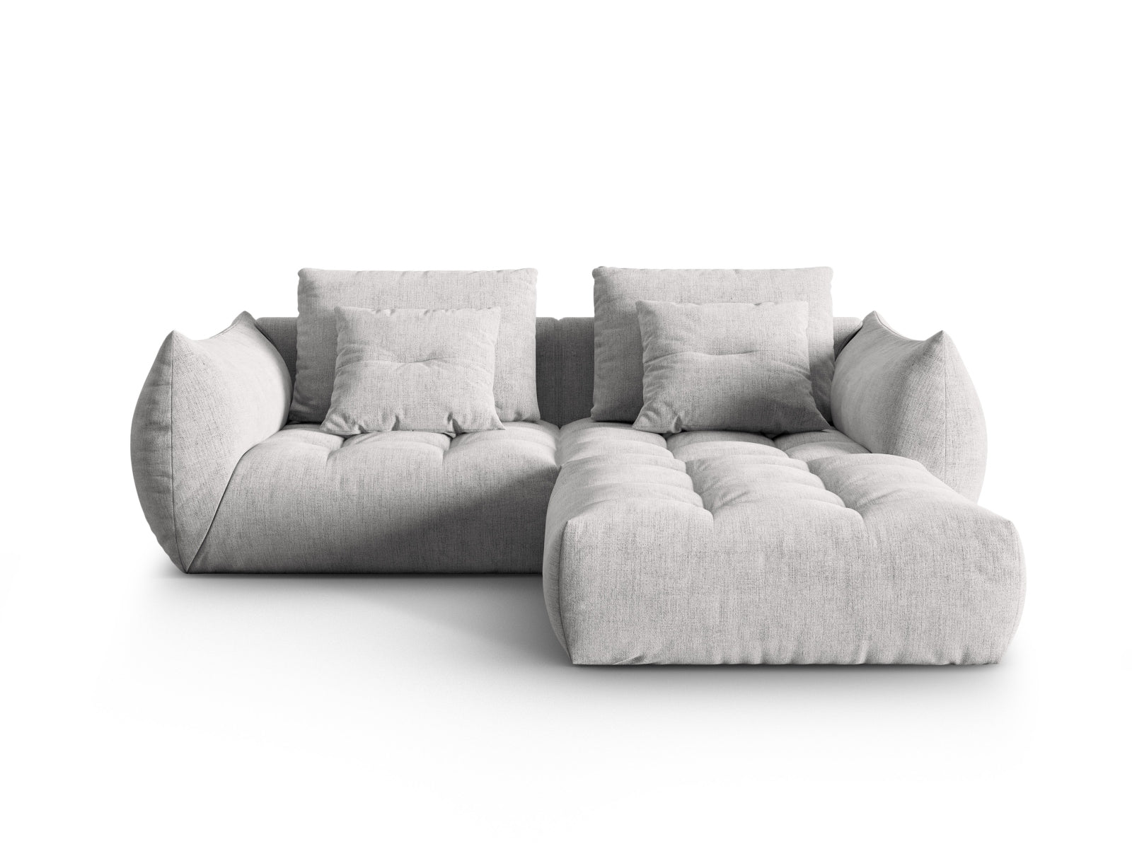 Bloom Modular Sofa 3 Sitzer in Silver präsentiert im Onlineshop von KAQTU Design AG. 3er Sofa ist von Micadoni