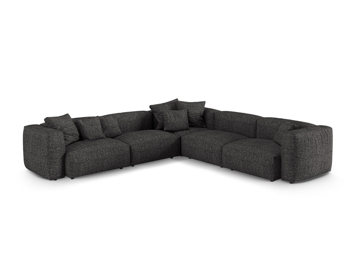 Martina Modulares symmetrisches Ecksofa 5-Sitzer XL-Tiefe von Micadoni