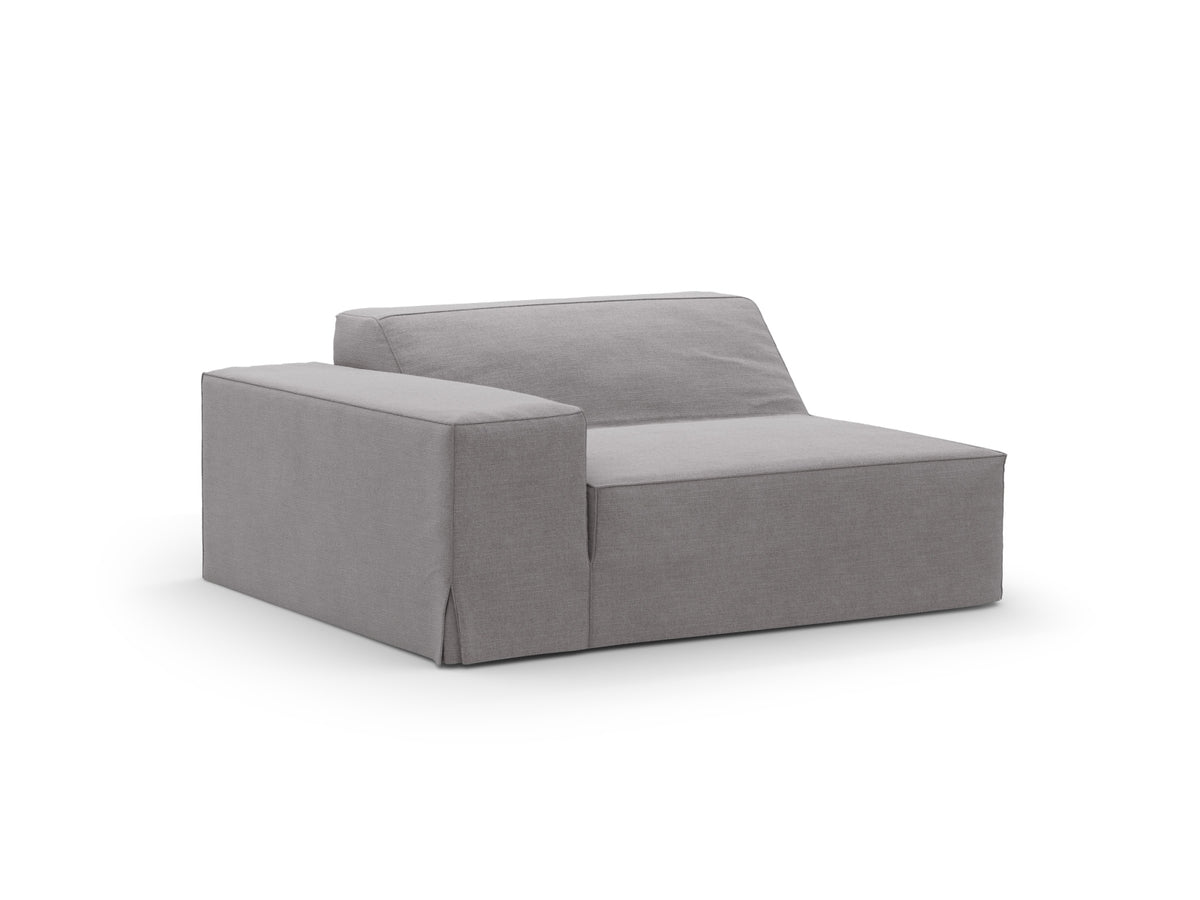 Jodie Modul links Cover in Warm grey-LINS präsentiert im Onlineshop von KAQTU Design AG. Sofa-Zubehör ist von Micadoni