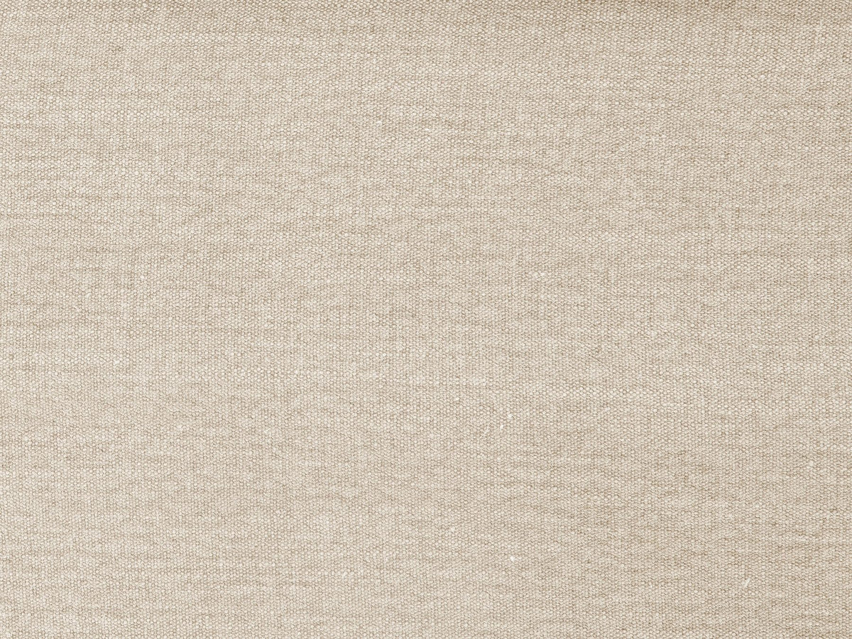 Modulbezug Jodie links in Beige-LINS von Micadoni, Leinen-Chenille-Stoff, Grösse 122x99x1 cm, für modulares Ecksofa