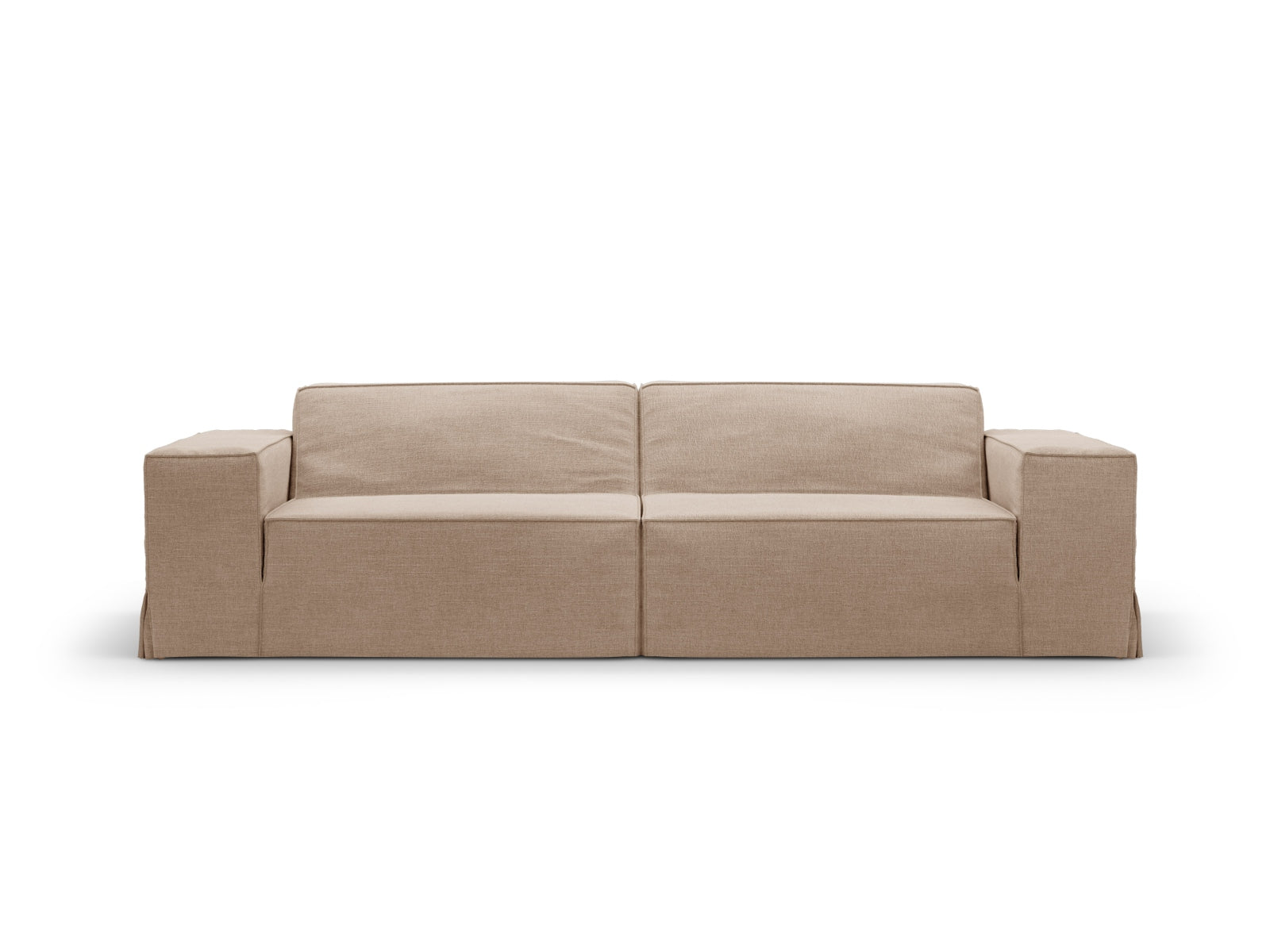 Jodie Sofa Cover  in Sand präsentiert im Onlineshop von KAQTU Design AG. Sofa-Zubehör ist von Micadoni