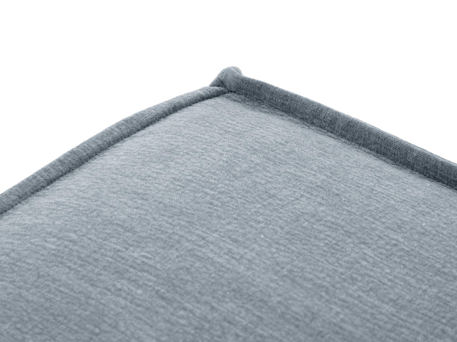 Milton Pouf Cover  in Muted Blue präsentiert im Onlineshop von KAQTU Design AG. Sofa-Zubehör ist von Micadoni