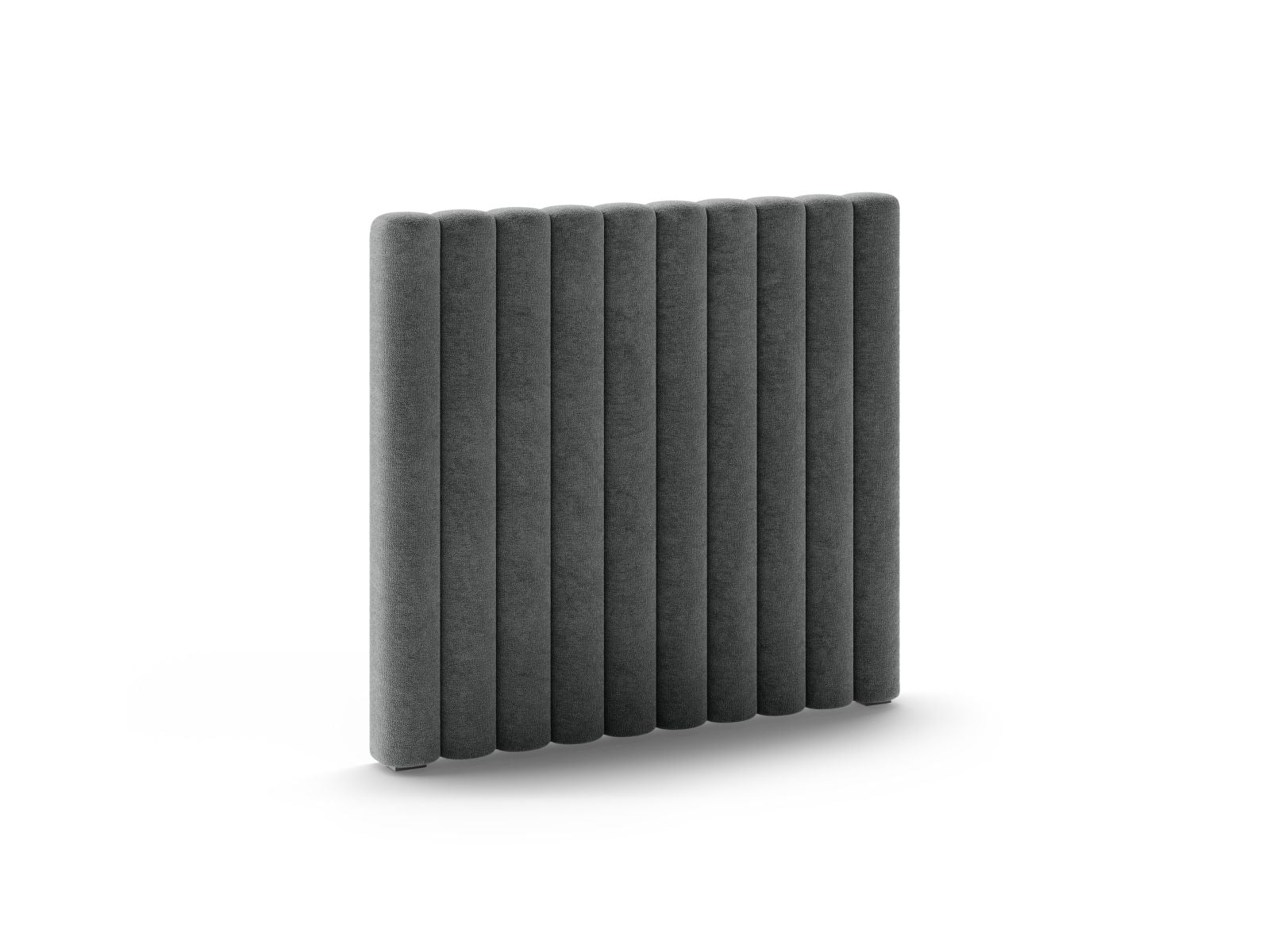 Elegantes Kopfteil Mistero in Dunkelgrau, 100 cm breit, ideal für stilvolle Schlafzimmergestaltung, erhältlich bei KAQTU Design AG.