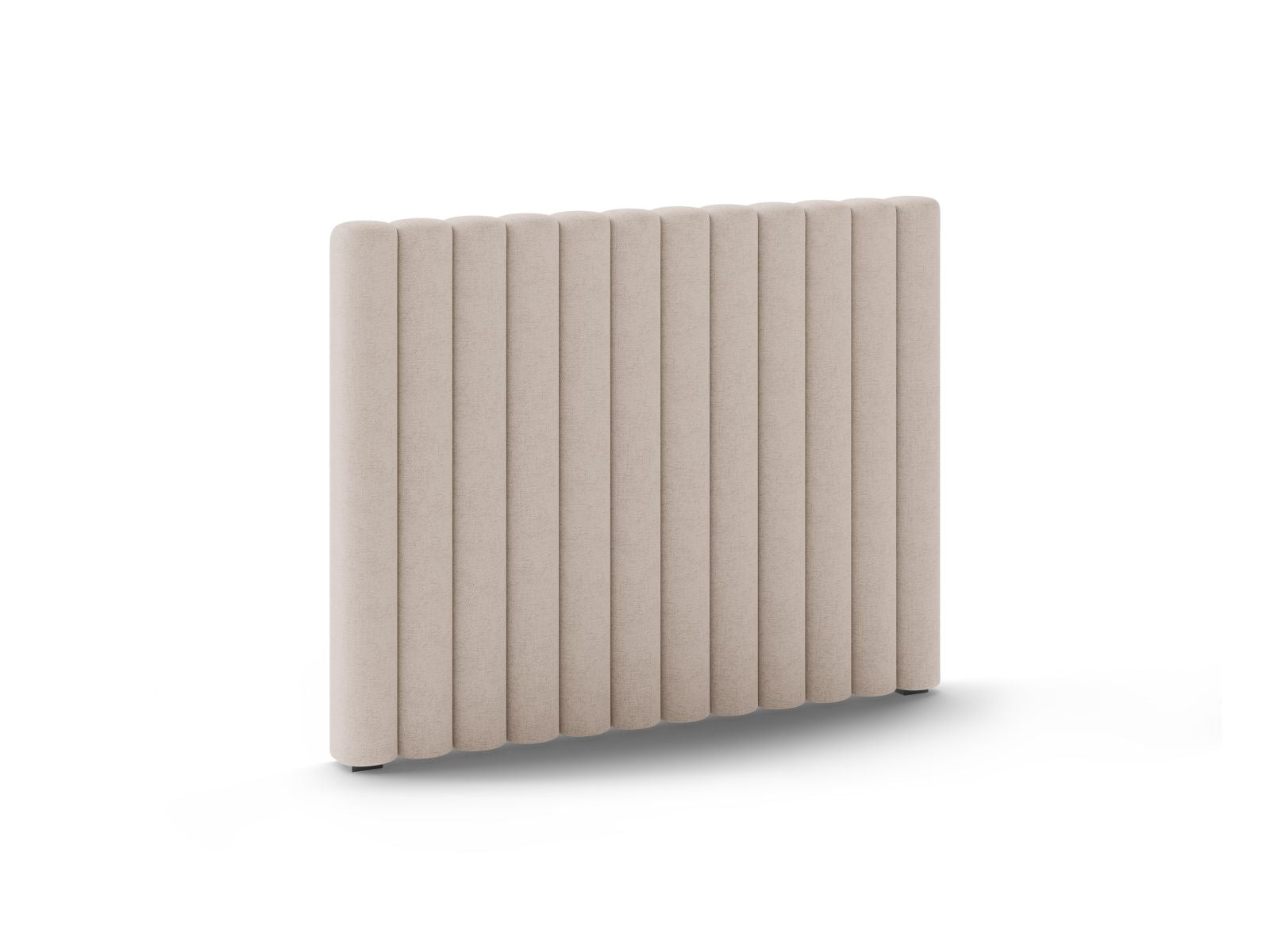 Elegantes Kopfteil Mistero in 120 cm Breite, gefertigt von Micadoni, in stilvollem Cappuccino-Moly für ein modernes Schlafzimmer.