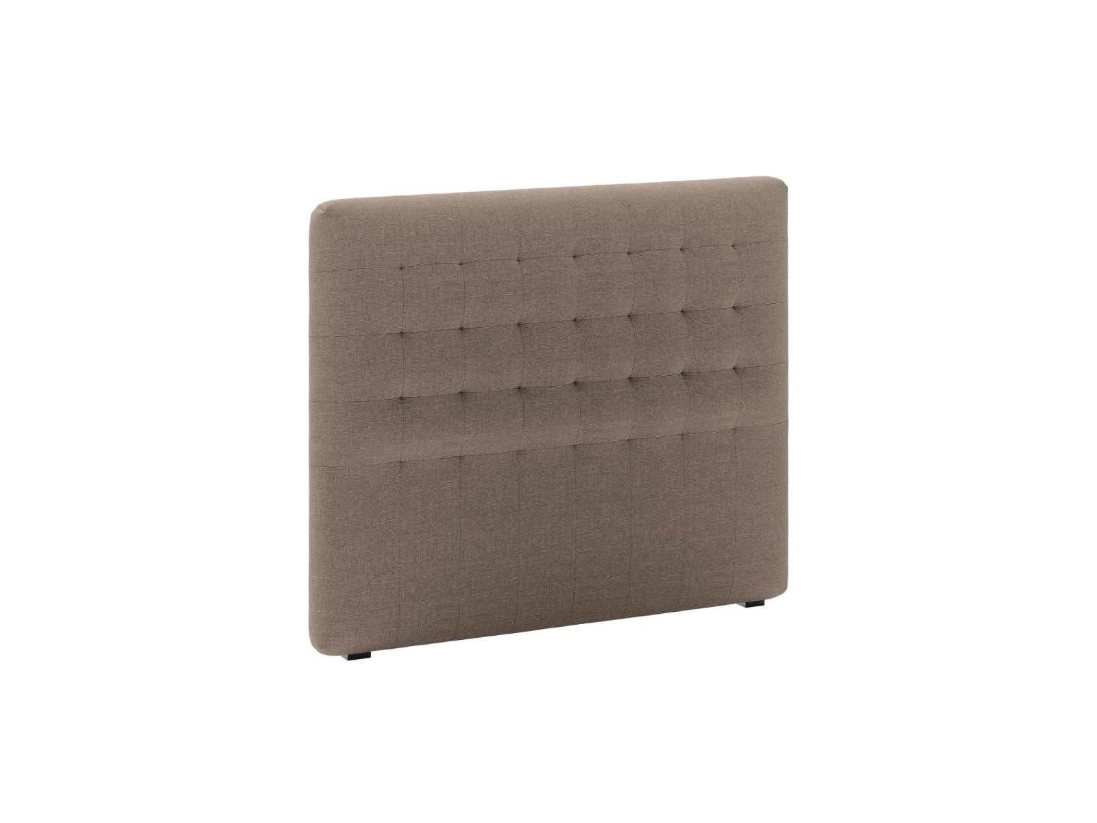 Elegantes Kopfteil Nova 120cm in stilvollem Cappuccino-Liberty, ideal für moderne Schlafzimmer, erhältlich bei KAQTU Design AG.