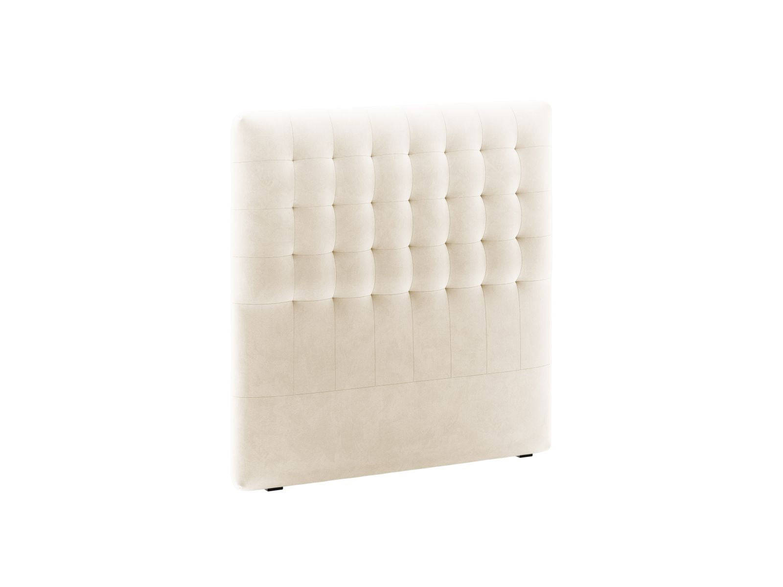 Stilvolles Kopfteil Nova 120cm in zartem Beige, perfekt für moderne Schlafzimmer. Hochwertige Materialien und elegantes Design von Micadoni.
