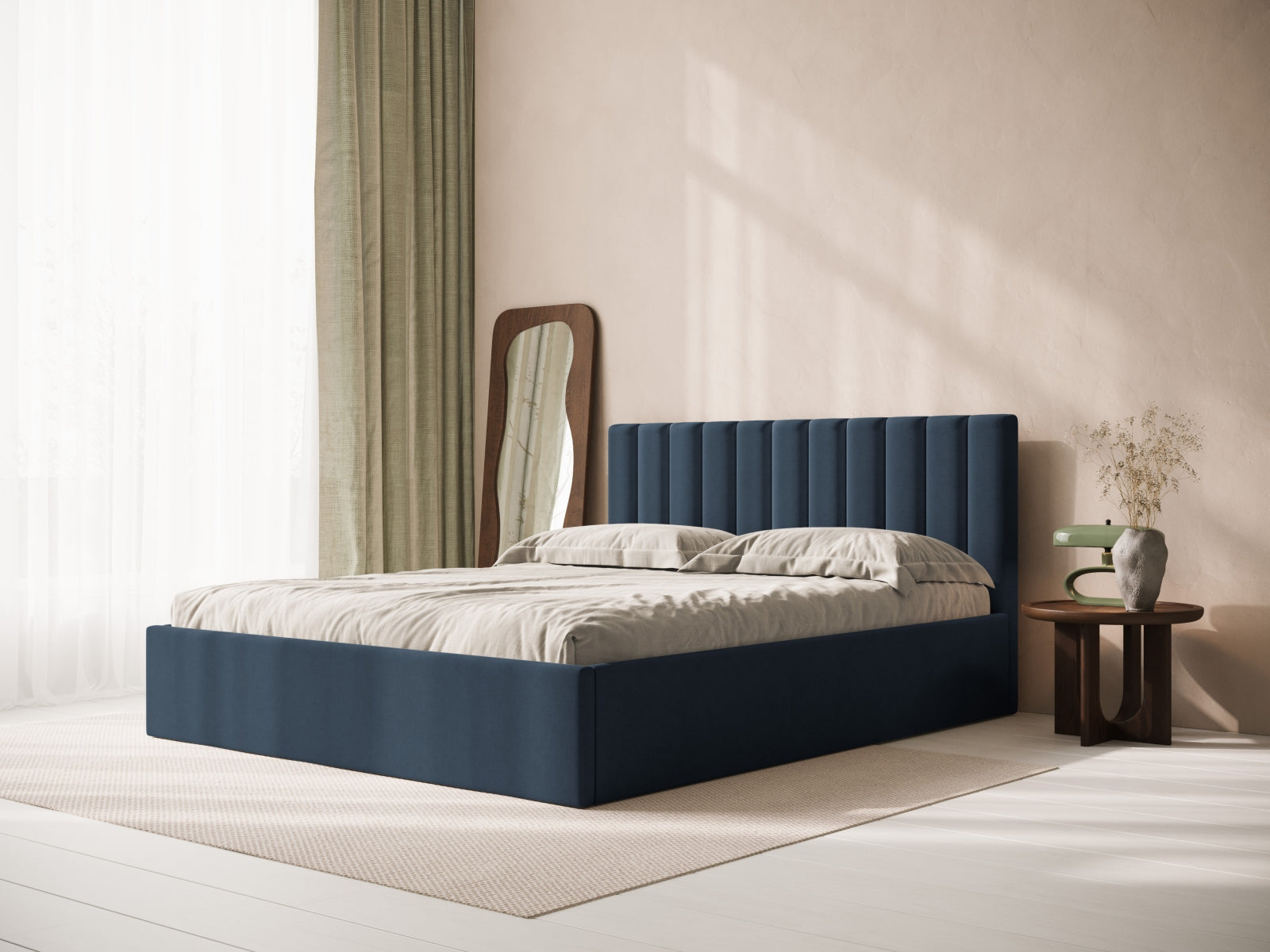 Erleben Sie das Alisson Kopfteil von Micadoni – stilvolles Velours, elegantes Design und unvergleichlicher Komfort für Ihr Schlafzimmer.