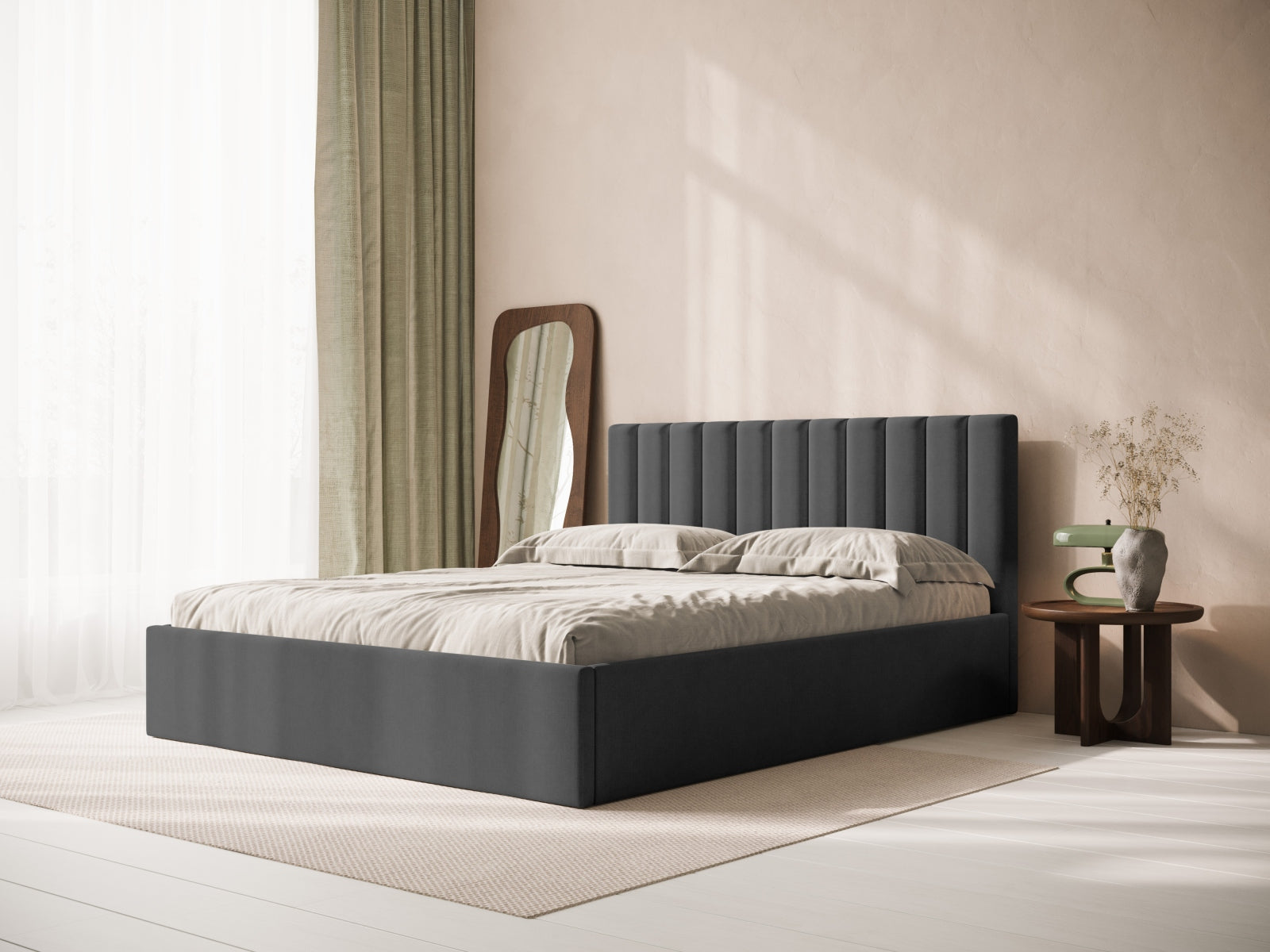 Erleben Sie das Alisson Kopfteil von Micadoni – stilvolles Velours, elegantes Design und unvergleichlicher Komfort für Ihr Schlafzimmer.