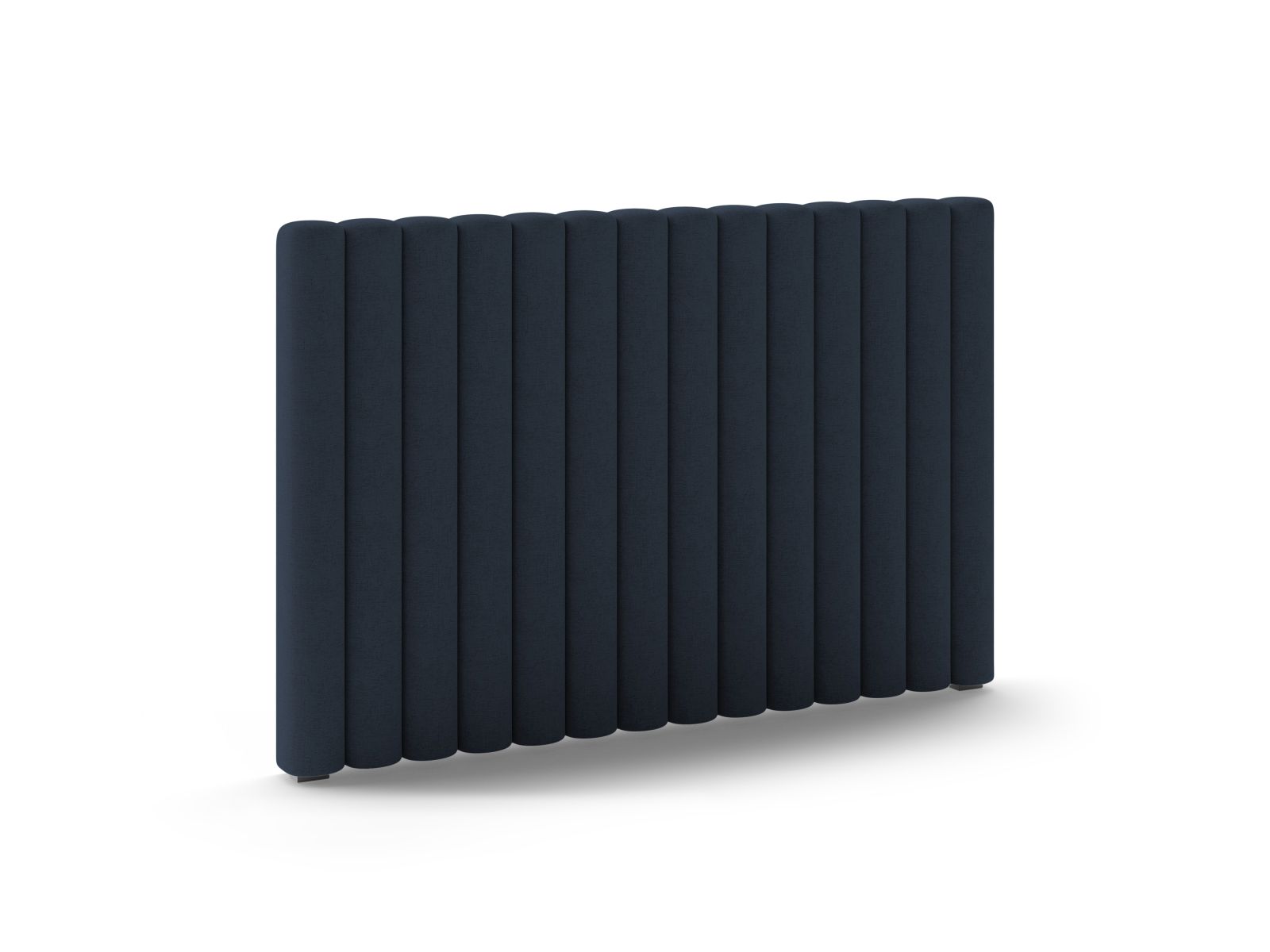 Elegantes Kopfteil Mistero in Royal Blue, 140 cm breit, ideal für stilvolle Schlafzimmergestaltung von Micadoni.