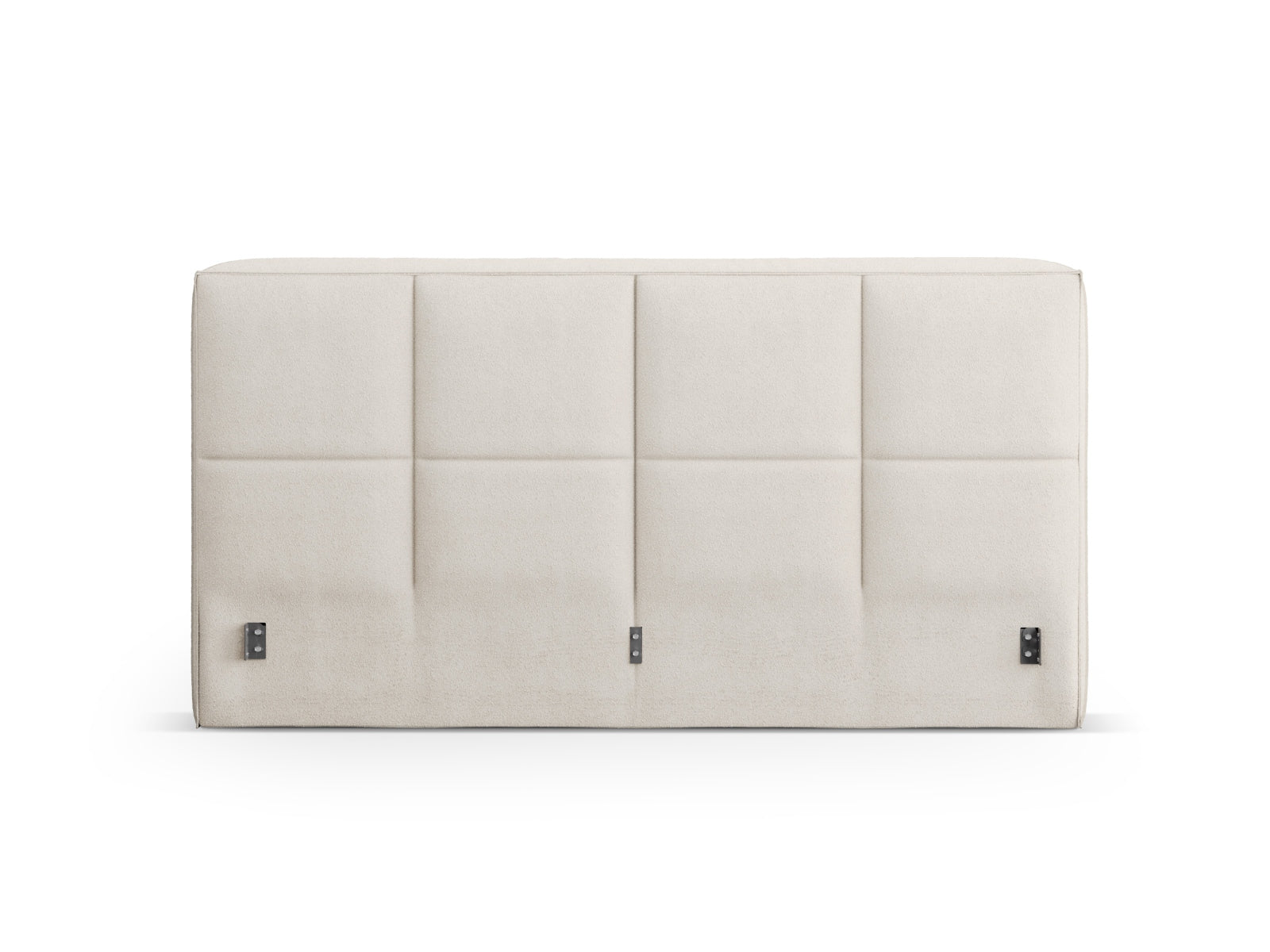 Darren Boucle Headboard  in Light Beige präsentiert im Onlineshop von KAQTU Design AG. Zubehör Bett ist von Micadoni