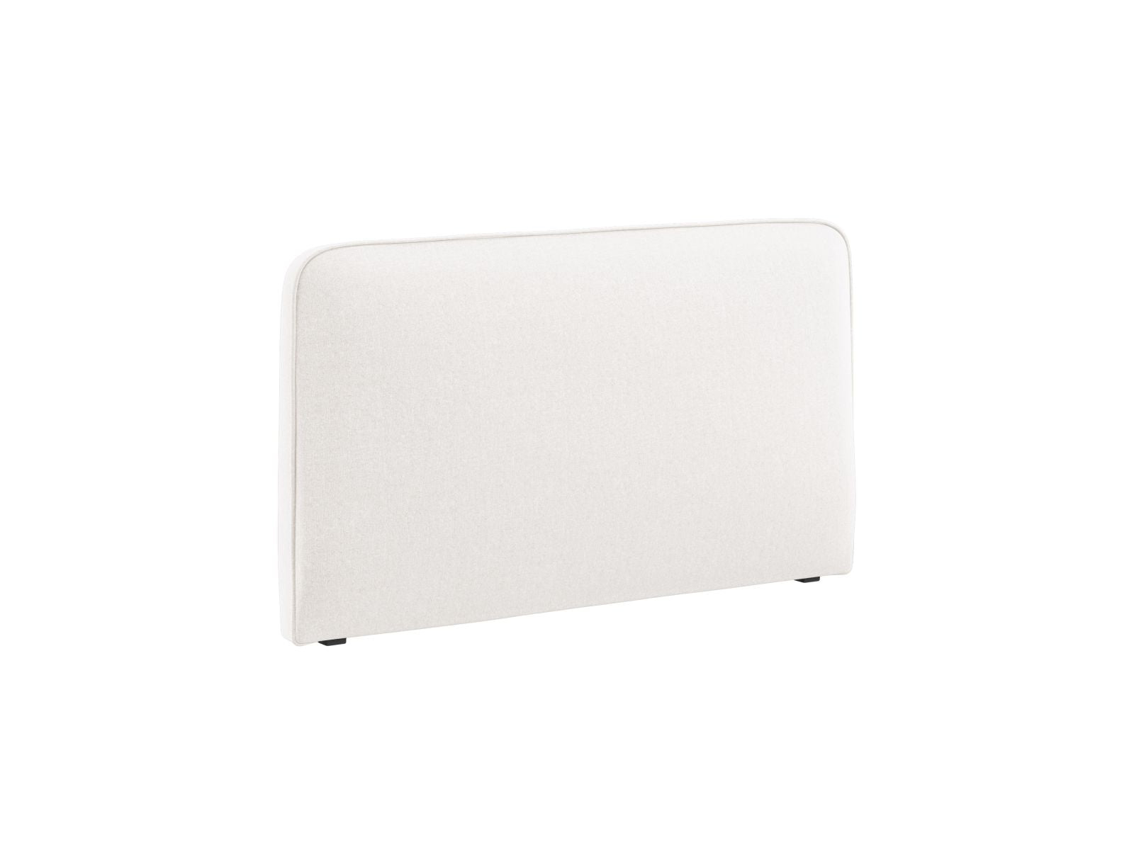 Elegantes Kopfteil Jamie in sanftem Light Beige, ideal für stilvolle Schlafzimmergestaltung. Hochwertige Verarbeitung von Micadoni.