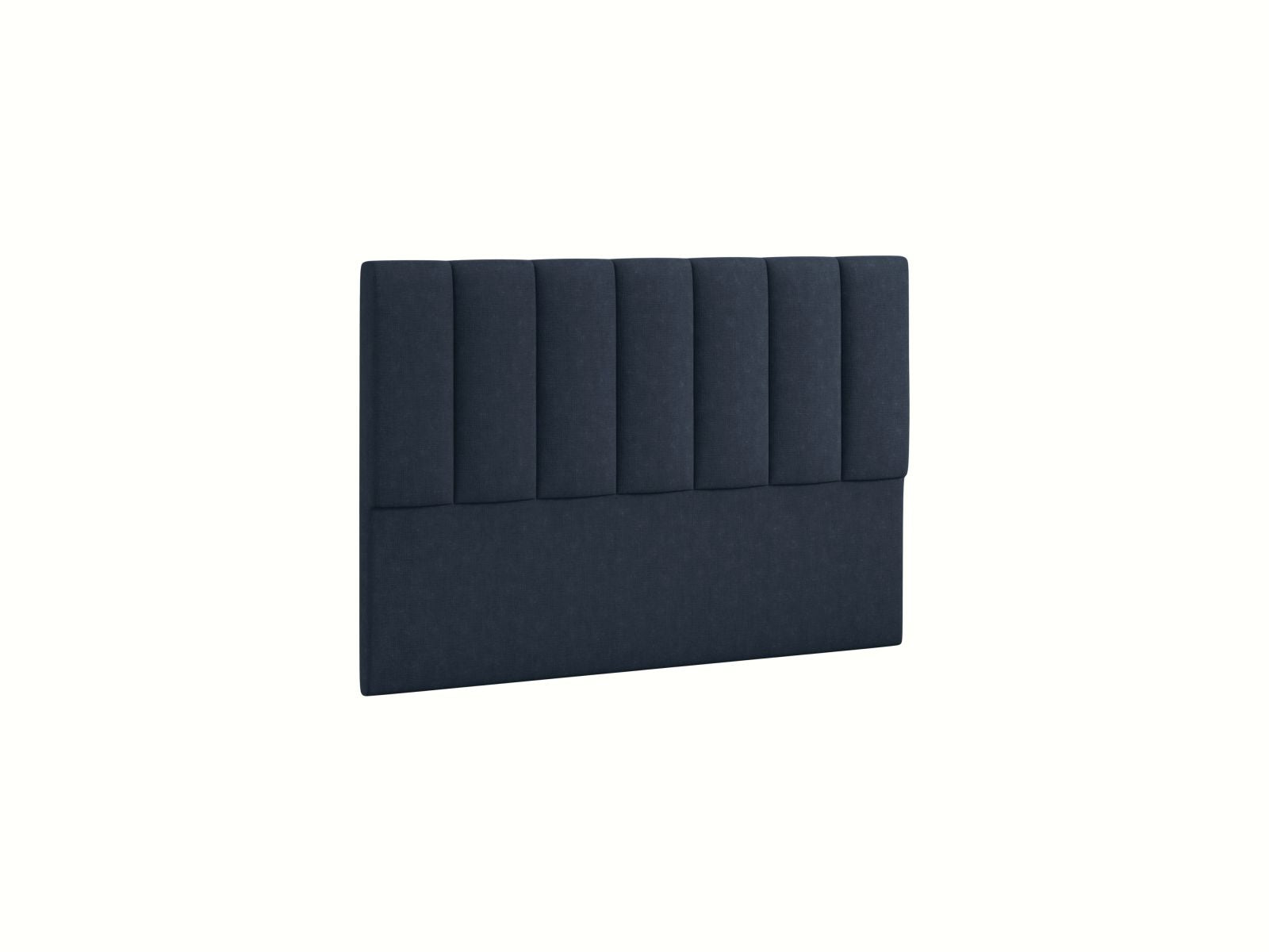 Stilvolles Kopfteil Marl in 140 cm Breite, in edlem Navy Blue, perfekt für eine moderne und elegante Schlafzimmeratmosphäre.