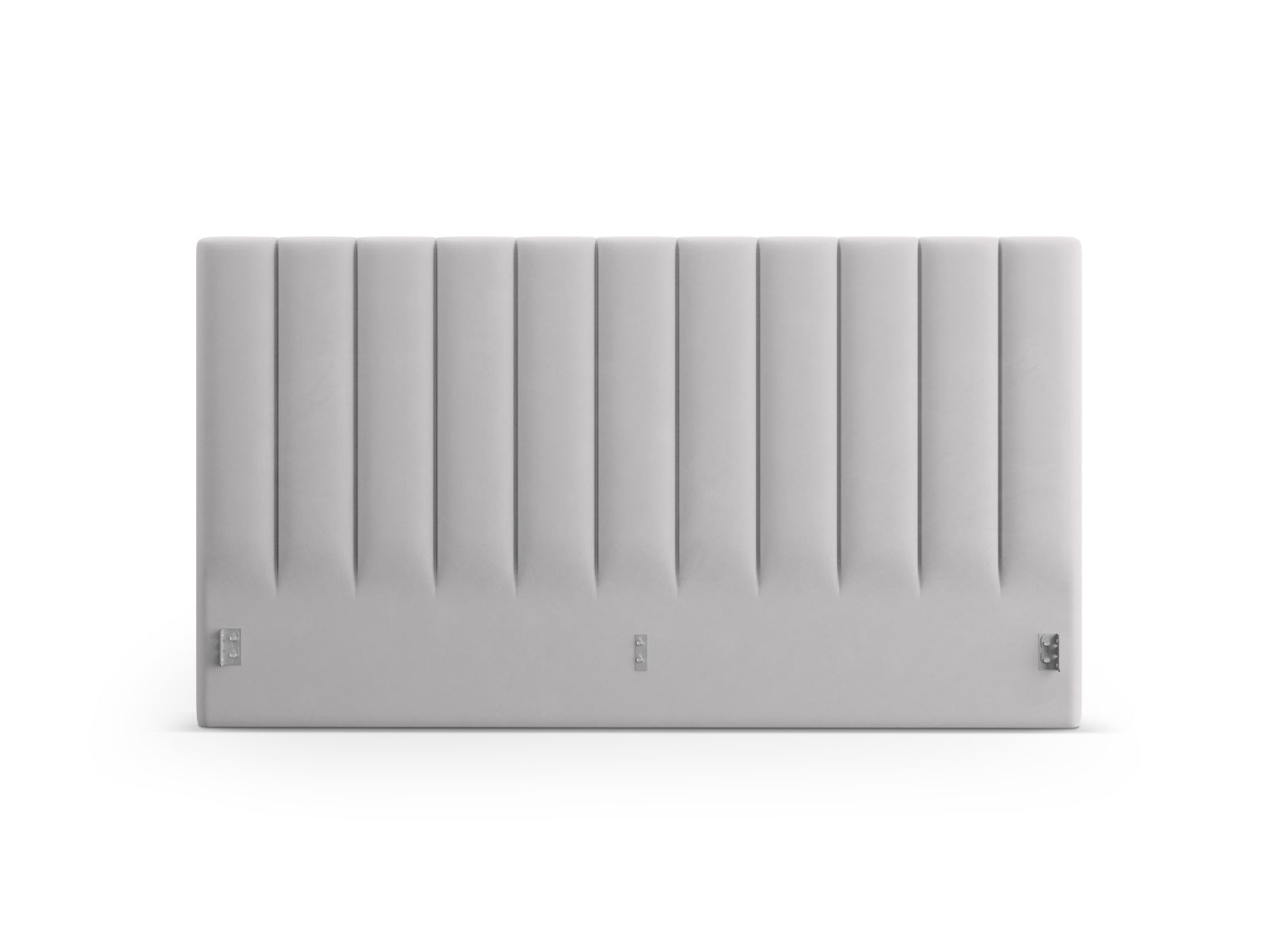 Alisson Velour Headboard  in Silver präsentiert im Onlineshop von KAQTU Design AG. Zubehör Bett ist von Micadoni