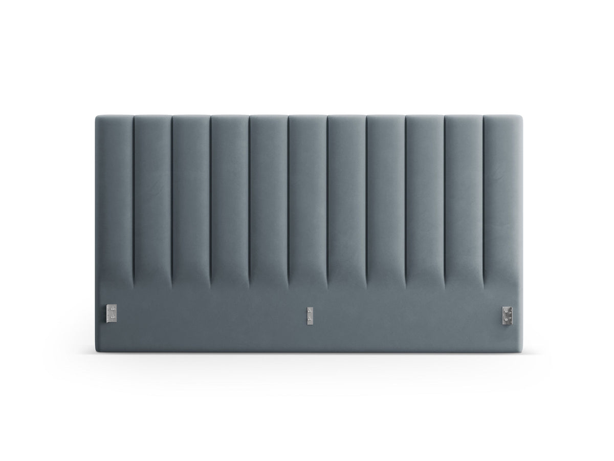 Kopfteil Allison 150cm in Light Blue-Bluvel präsentiert im Onlineshop von KAQTU Design AG. Kopfteile ist von Micadoni