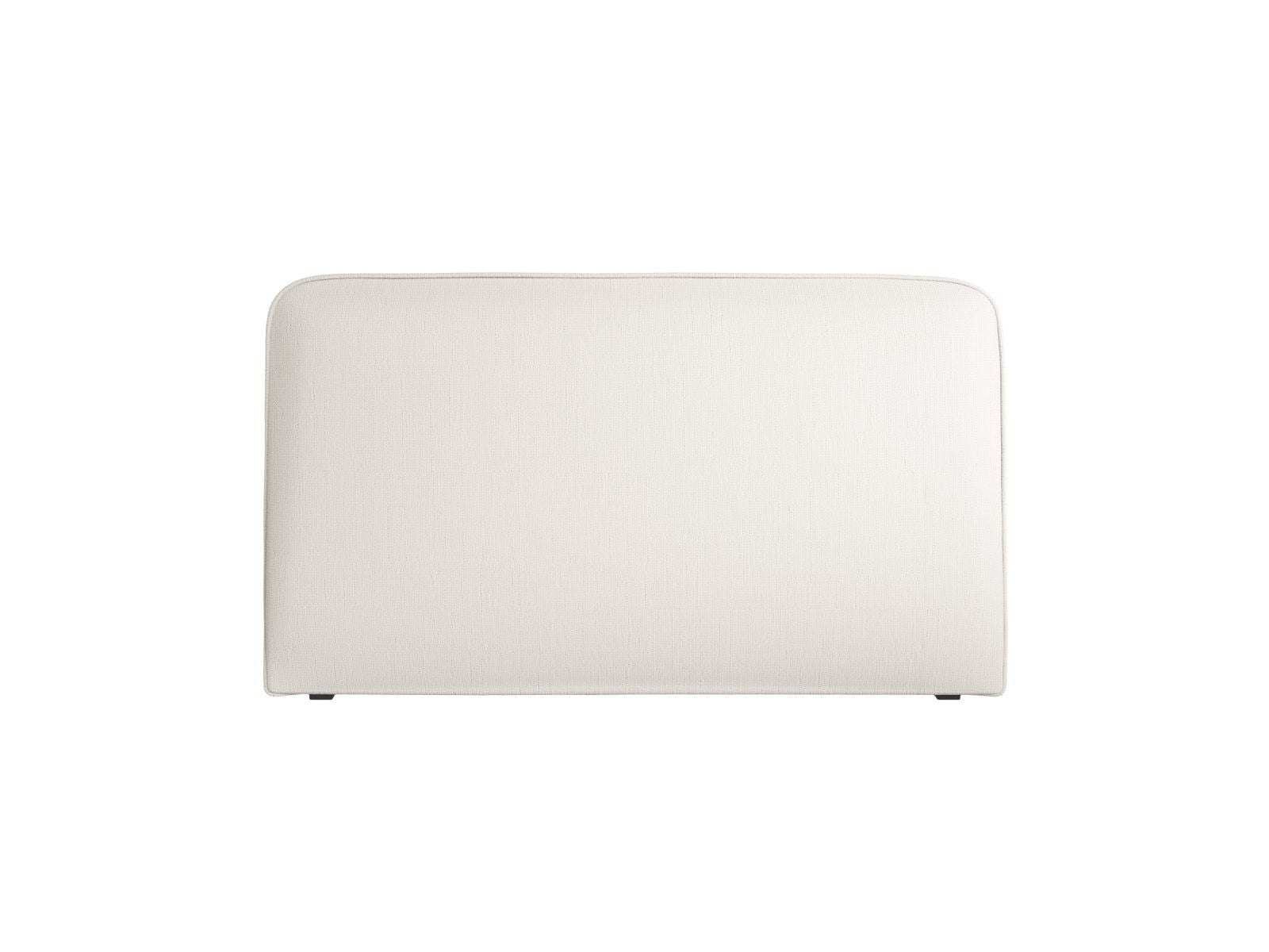 Kopfteil Jamie 140cm in White-Babel präsentiert im Onlineshop von KAQTU Design AG. Kopfteile ist von Micadoni