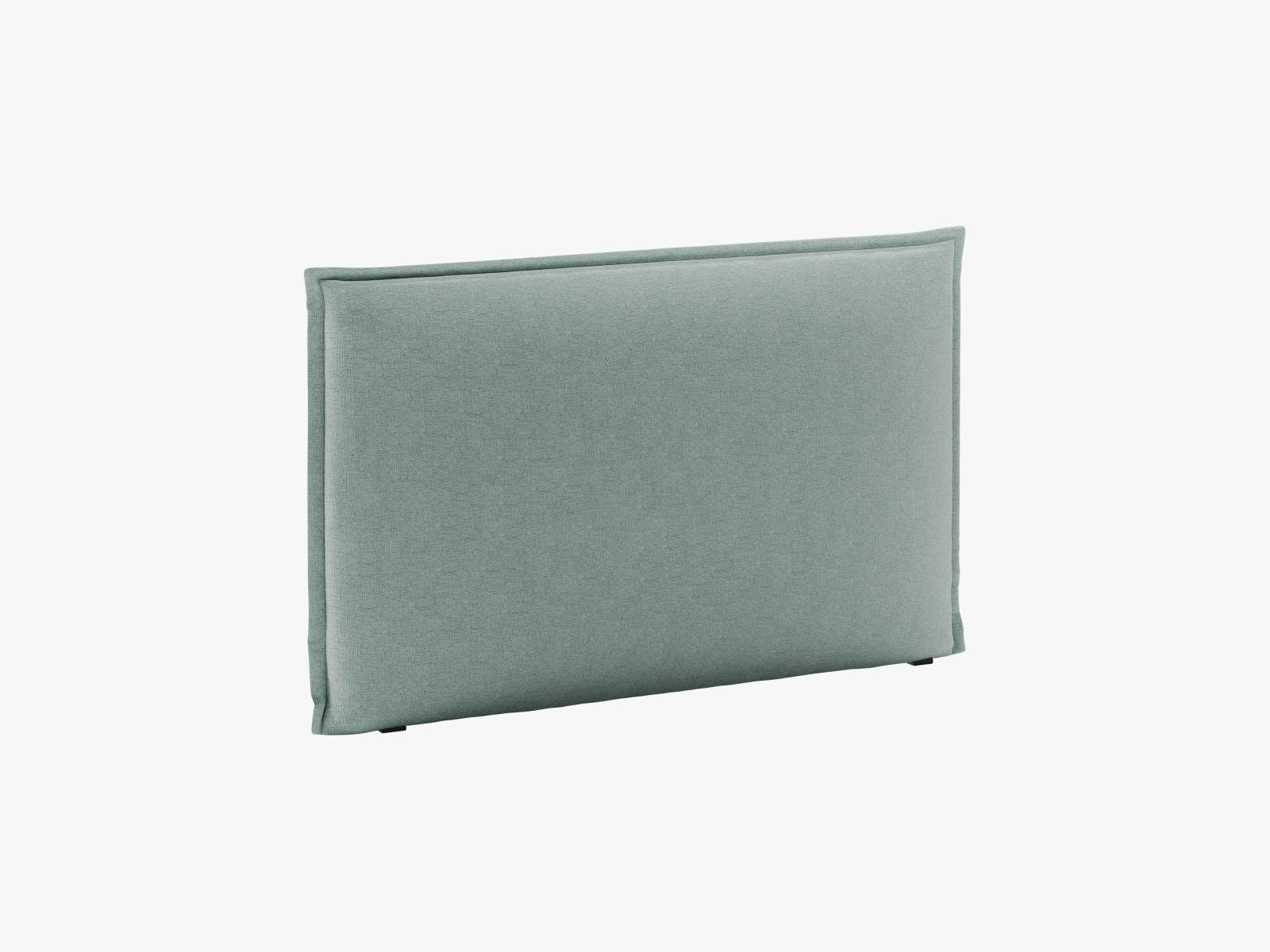 Elegantes Kopfteil Monica in sanftem Mintgrün, ideal für stilvolle Schlafzimmergestaltung. Hochwertige Verarbeitung von Micadoni.