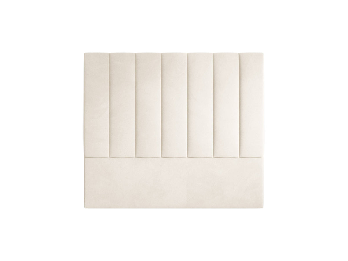 Kopfteil Marl 140cm in Ivory-Magic Velvet präsentiert im Onlineshop von KAQTU Design AG. Kopfteile ist von Micadoni