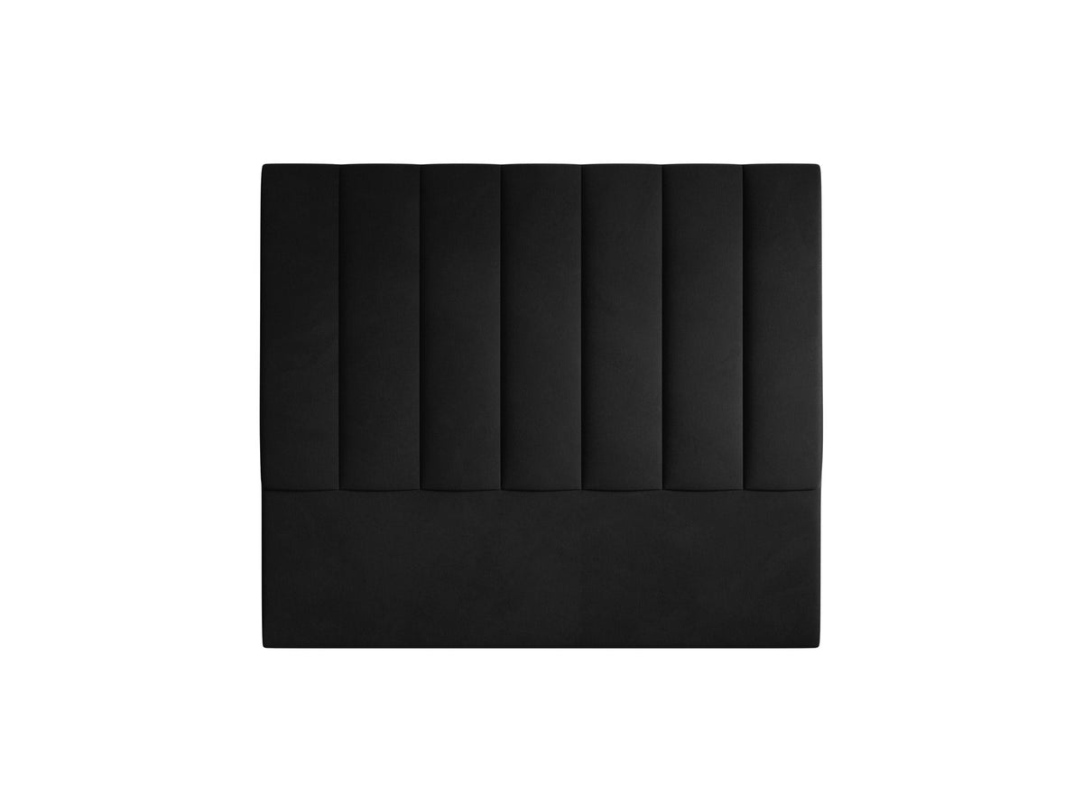 Kopfteil Marl 140cm in Black-Magic Velvet präsentiert im Onlineshop von KAQTU Design AG. Kopfteile ist von Micadoni