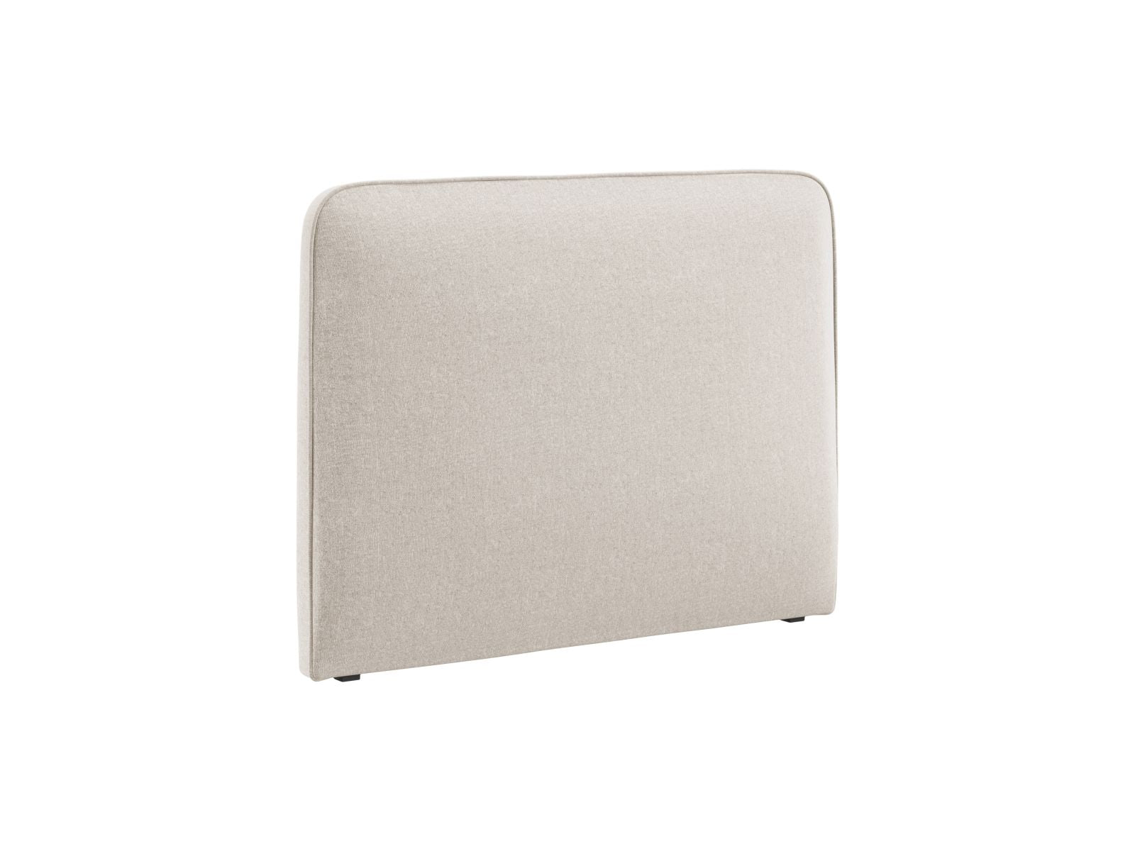 Stilvolles Kopfteil Jamie in sanftem Dunkelbeige, 140 cm, perfekt für ein modernes Schlafzimmerambiente. Hochwertige Materialien und elegantes Design.