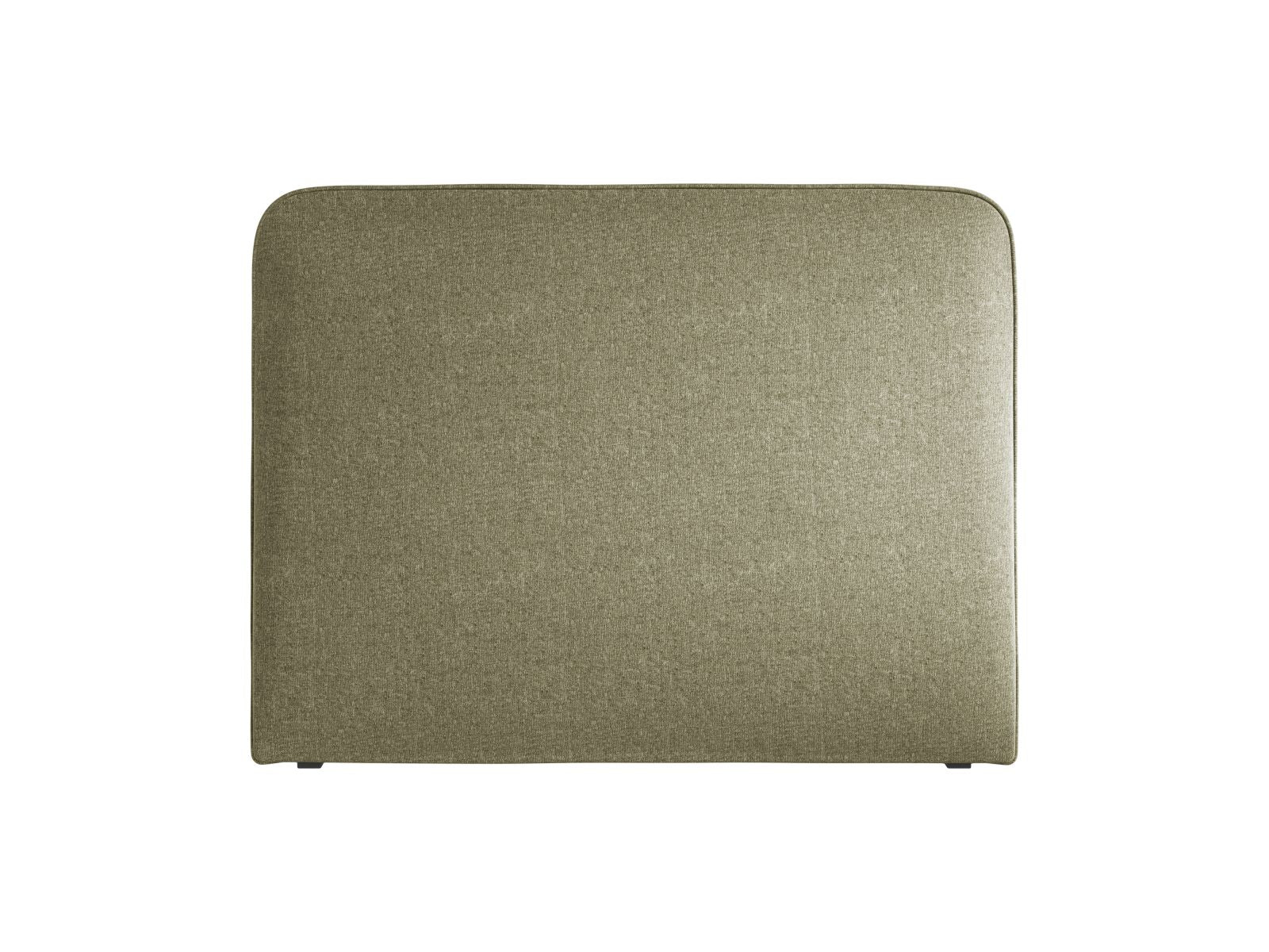 Elegantes Kopfteil Jamie in 140 cm Breite, in der trendigen Farbe Green-Eden, ideal für ein stilvolles Schlafzimmer-Design von Micadoni.