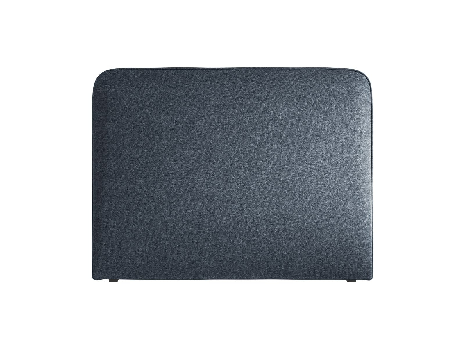 Elegantes Kopfteil Jamie in edlem Navy Blue, 140 cm, ideal für zeitgemäße Schlafzimmergestaltung. Hochwertige Verarbeitung von Micadoni.