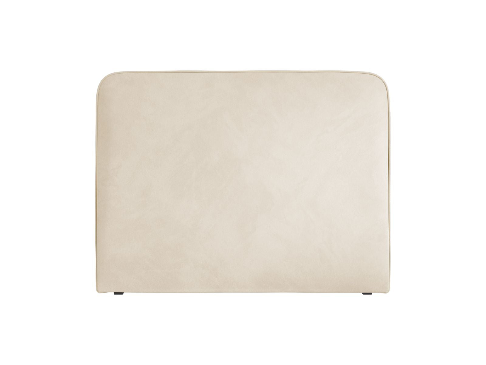 Elegantes Kopfteil Jamie in sanftem Beige, 140 cm, ideal für zeitgemäße Schlafzimmergestaltung. Hochwertige Verarbeitung und modernes Design von Micadoni.