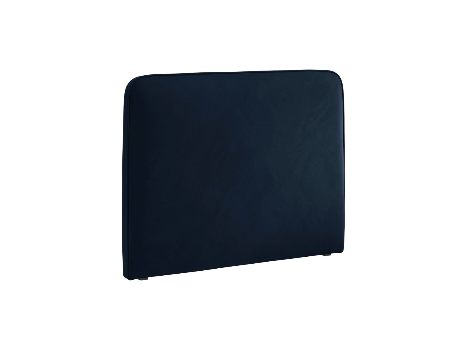 Stilvolles Kopfteil Jamie in tiefem Blau, 140 cm, perfekt für moderne Schlafzimmer. Hochwertige Materialien und elegantes Design von Micadoni.