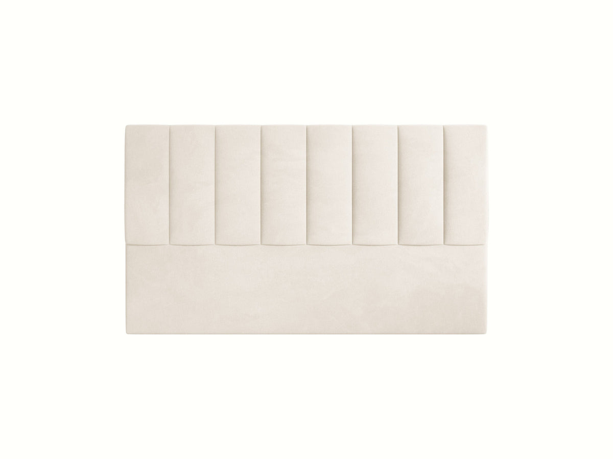 Kopfteil Marl 160cm in Ivory-Magic Velvet präsentiert im Onlineshop von KAQTU Design AG. Kopfteile ist von Micadoni
