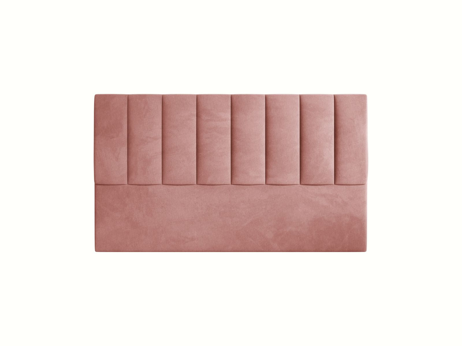 Elegantes Kopfteil Marl in edlem Pink-Magic Velvet, 160 cm breit, ideal für ein modernes und stilvolles Schlafzimmer von Micadoni.