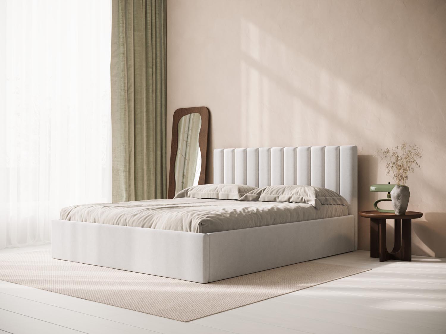 Erleben Sie das Alisson Kopfteil von Micadoni – stilvolles Velours, elegantes Design und unvergleichlicher Komfort für Ihr Schlafzimmer.