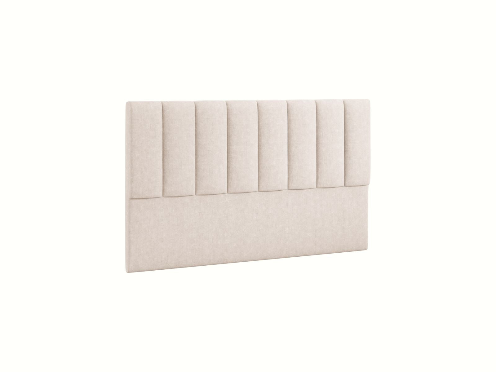 Elegantes Kopfteil Marl in 160 cm Breite, in stilvollem Beige-Liberty, ideal für moderne Schlafzimmergestaltung.