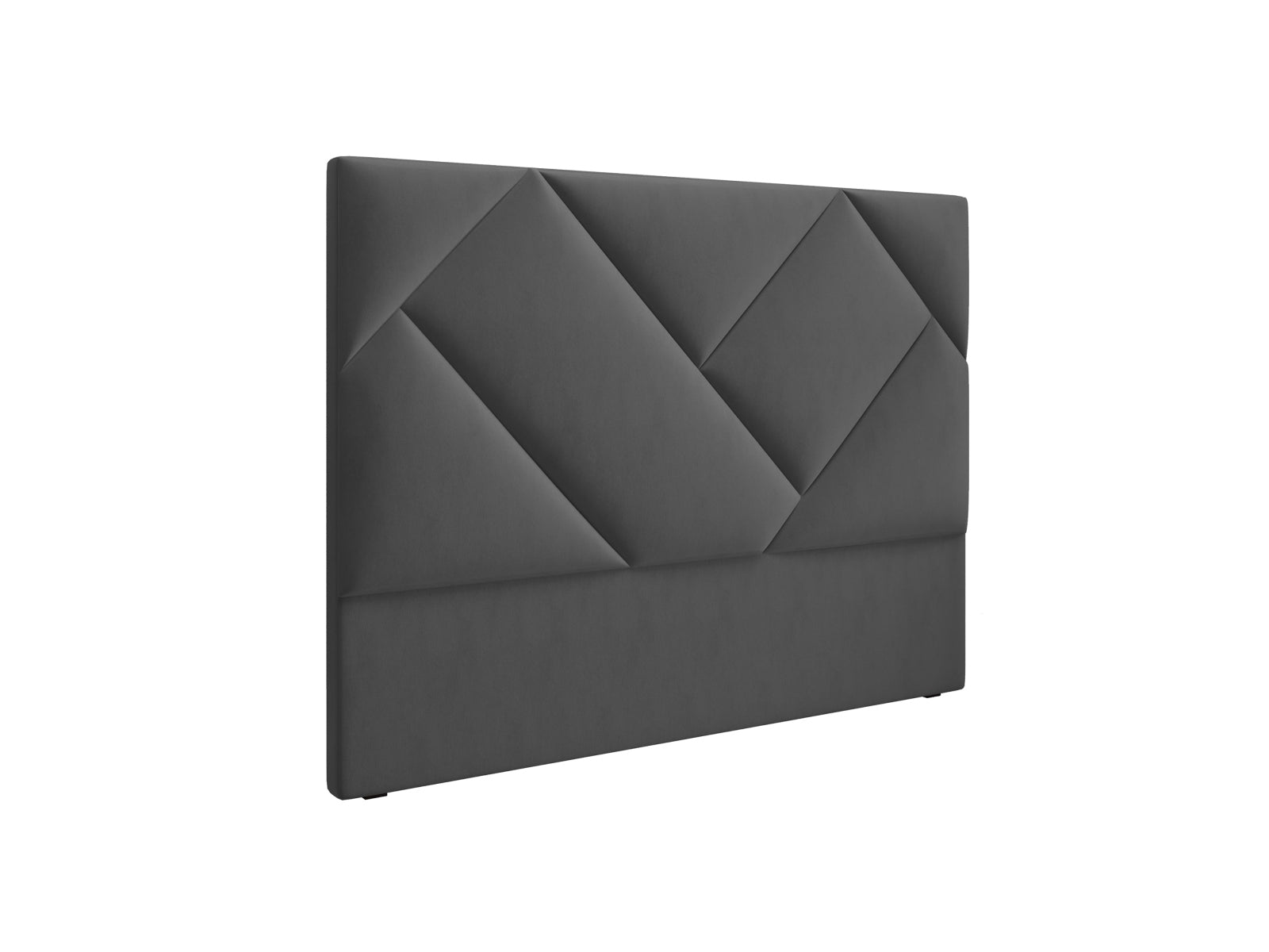 Arkose Velour Headboard  in Dark Grey präsentiert im Onlineshop von KAQTU Design AG. Zubehör Bett ist von Micadoni