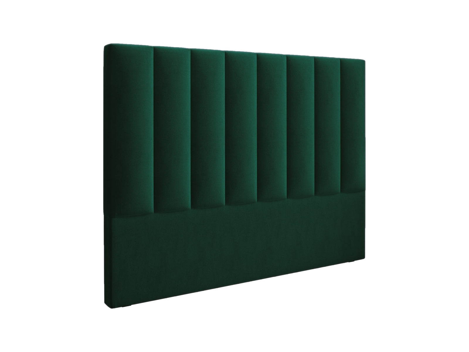 Marl Velour Headboard  in Bottle Green präsentiert im Onlineshop von KAQTU Design AG. Zubehör Bett ist von Micadoni